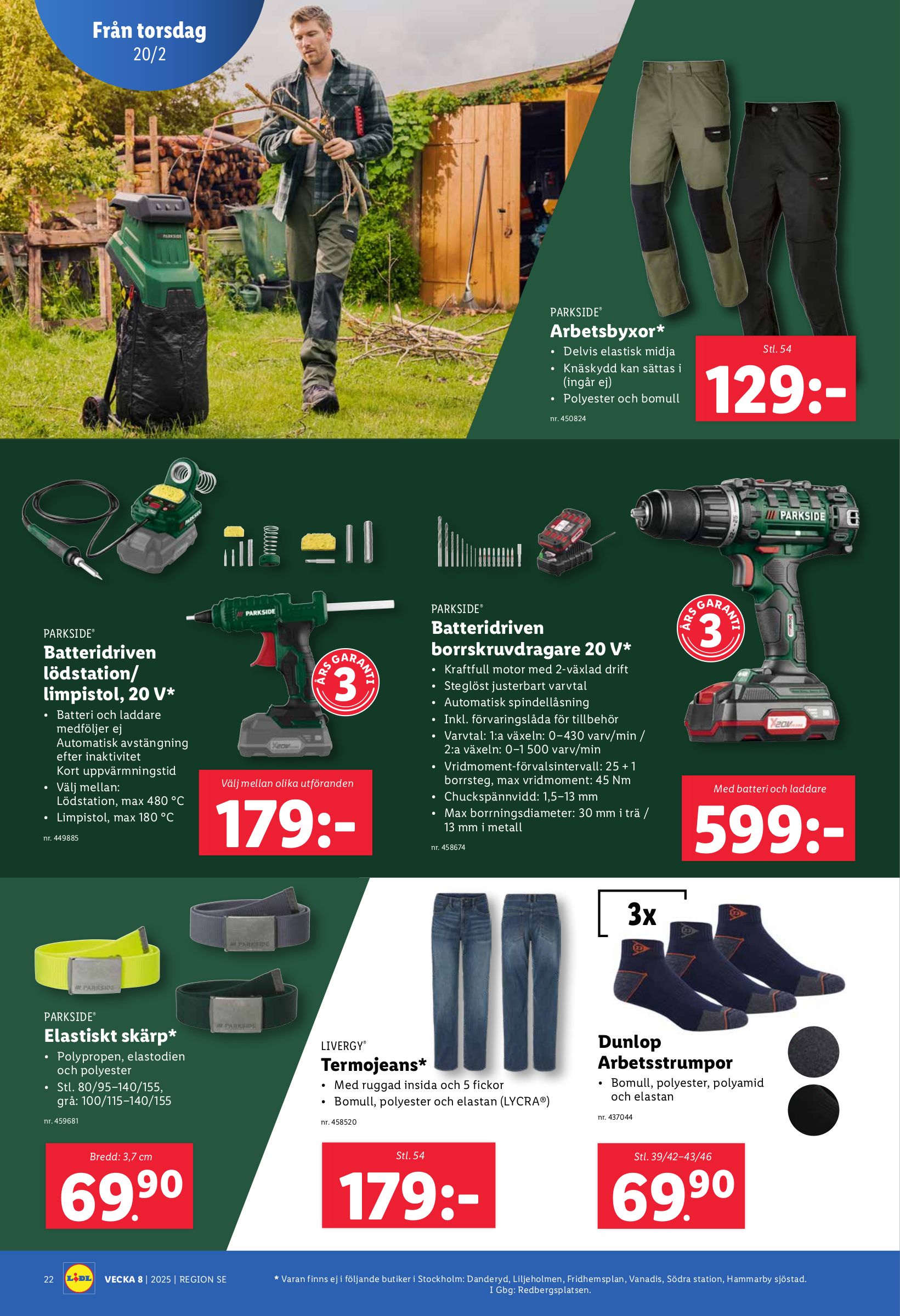 lidl - Lidl-reklambladet giltigt från 17/02 - 23/02 - page: 25