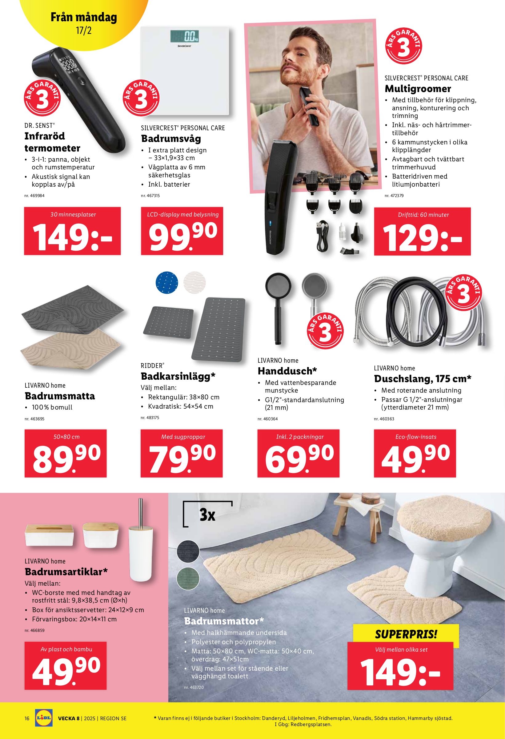 lidl - Lidl-reklambladet giltigt från 17/02 - 23/02 - page: 17