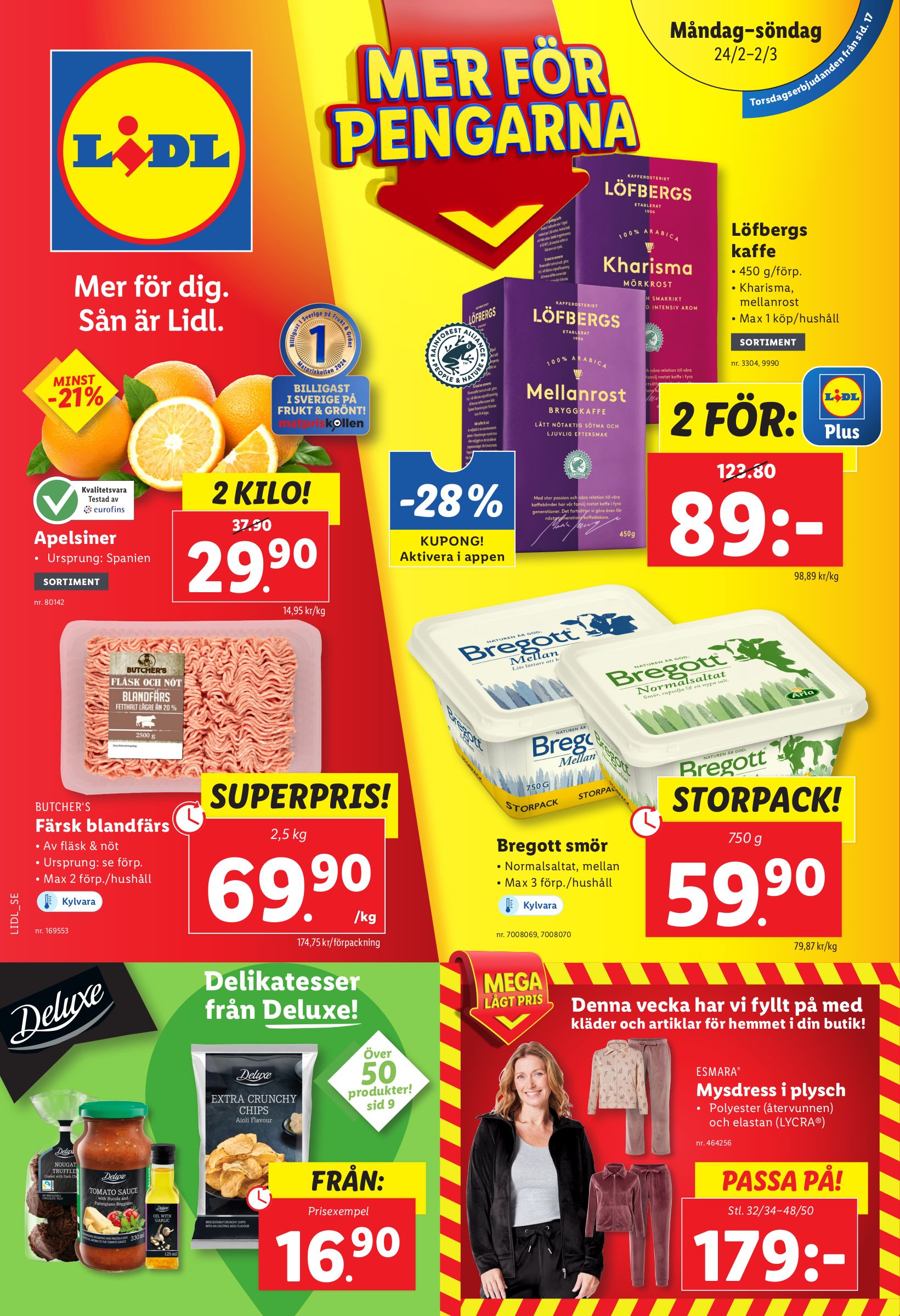 lidl - Lidl-reklambladet giltigt från 24/02 - 02/03 - page: 1