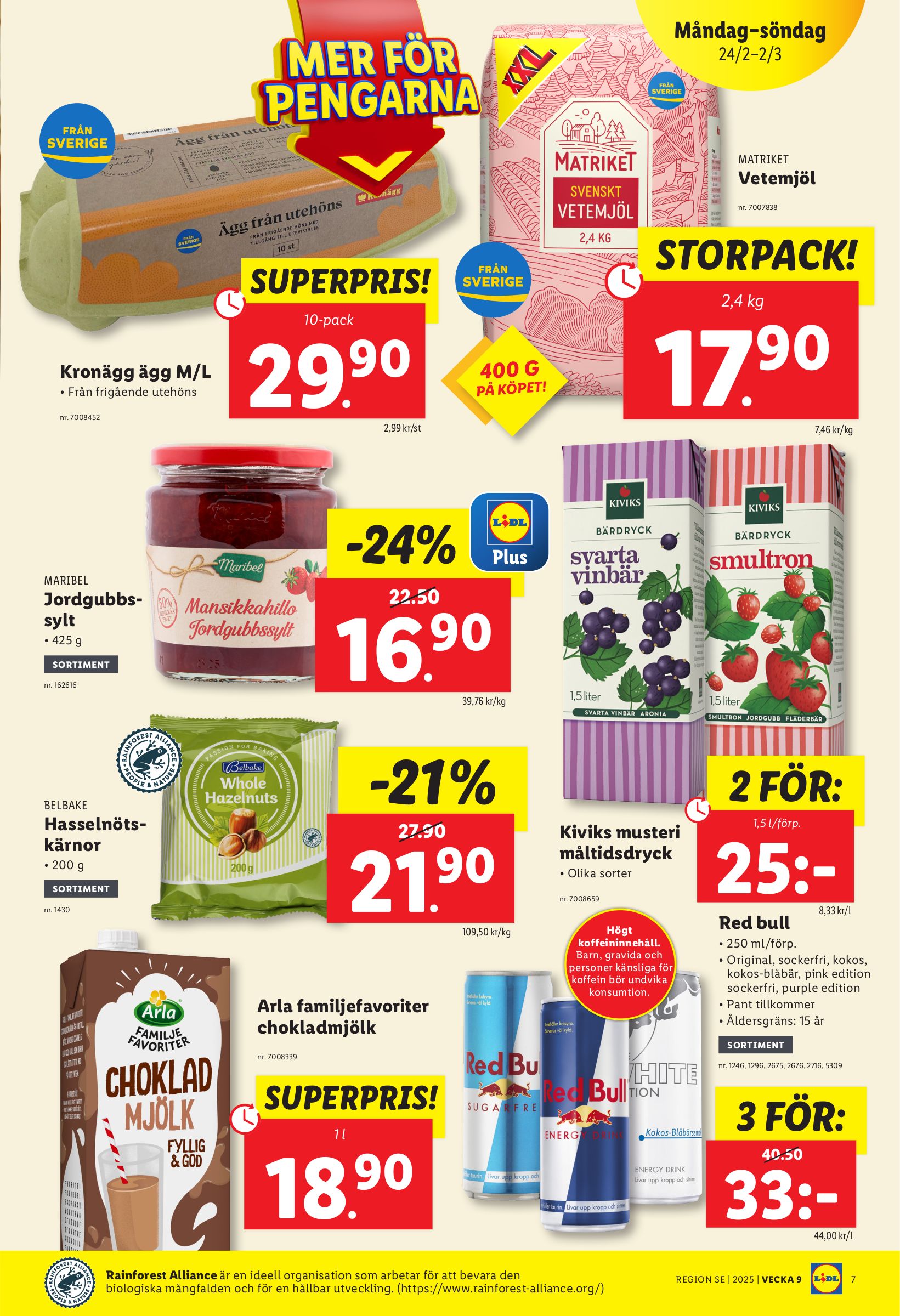 lidl - Lidl-reklambladet giltigt från 24/02 - 02/03 - page: 7