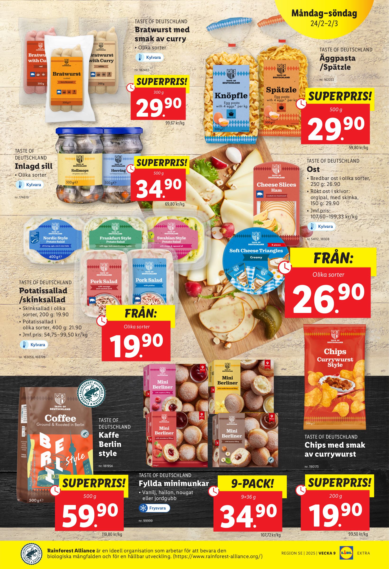 lidl - Lidl-reklambladet giltigt från 24/02 - 02/03 - page: 9