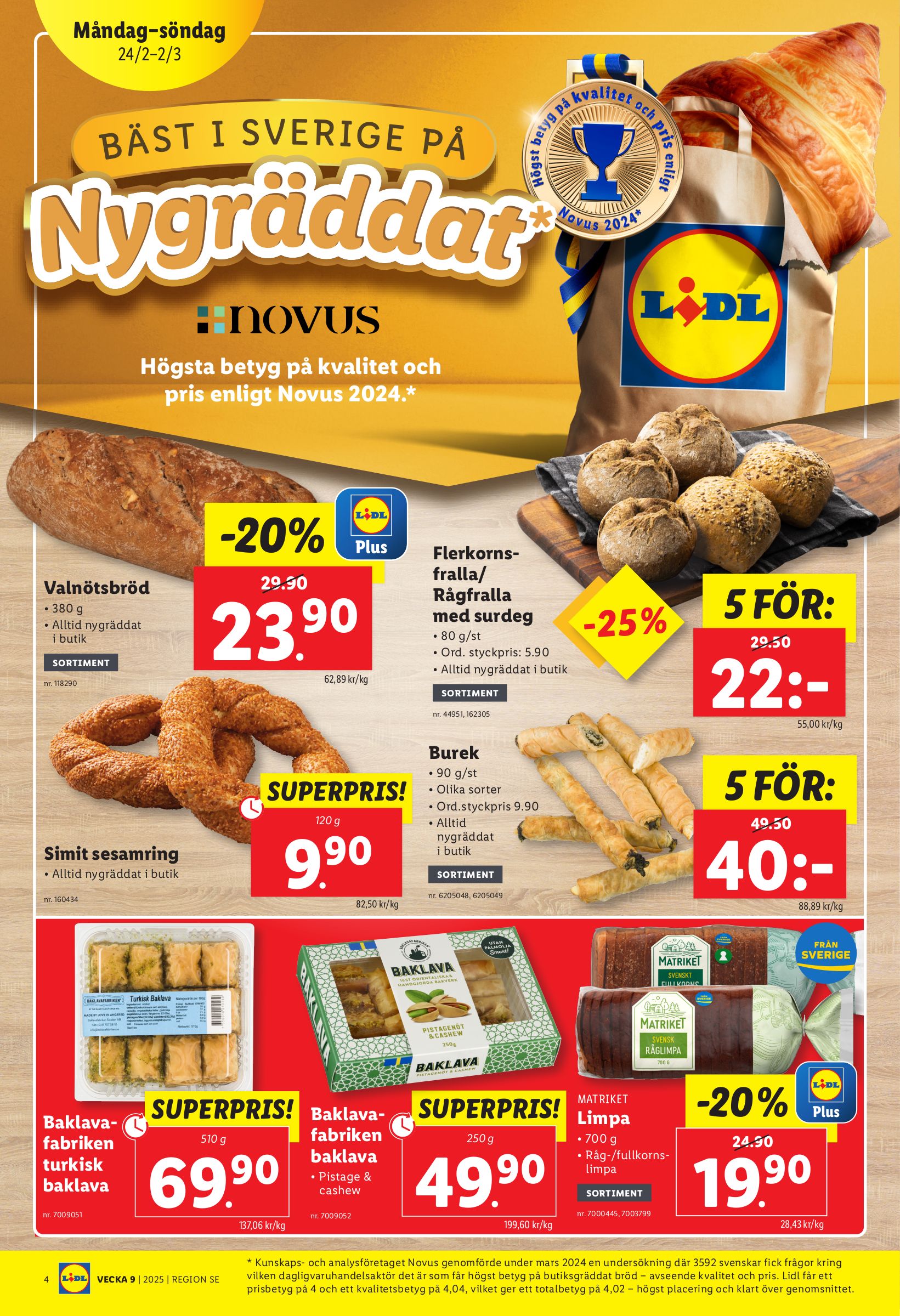 lidl - Lidl-reklambladet giltigt från 24/02 - 02/03 - page: 4