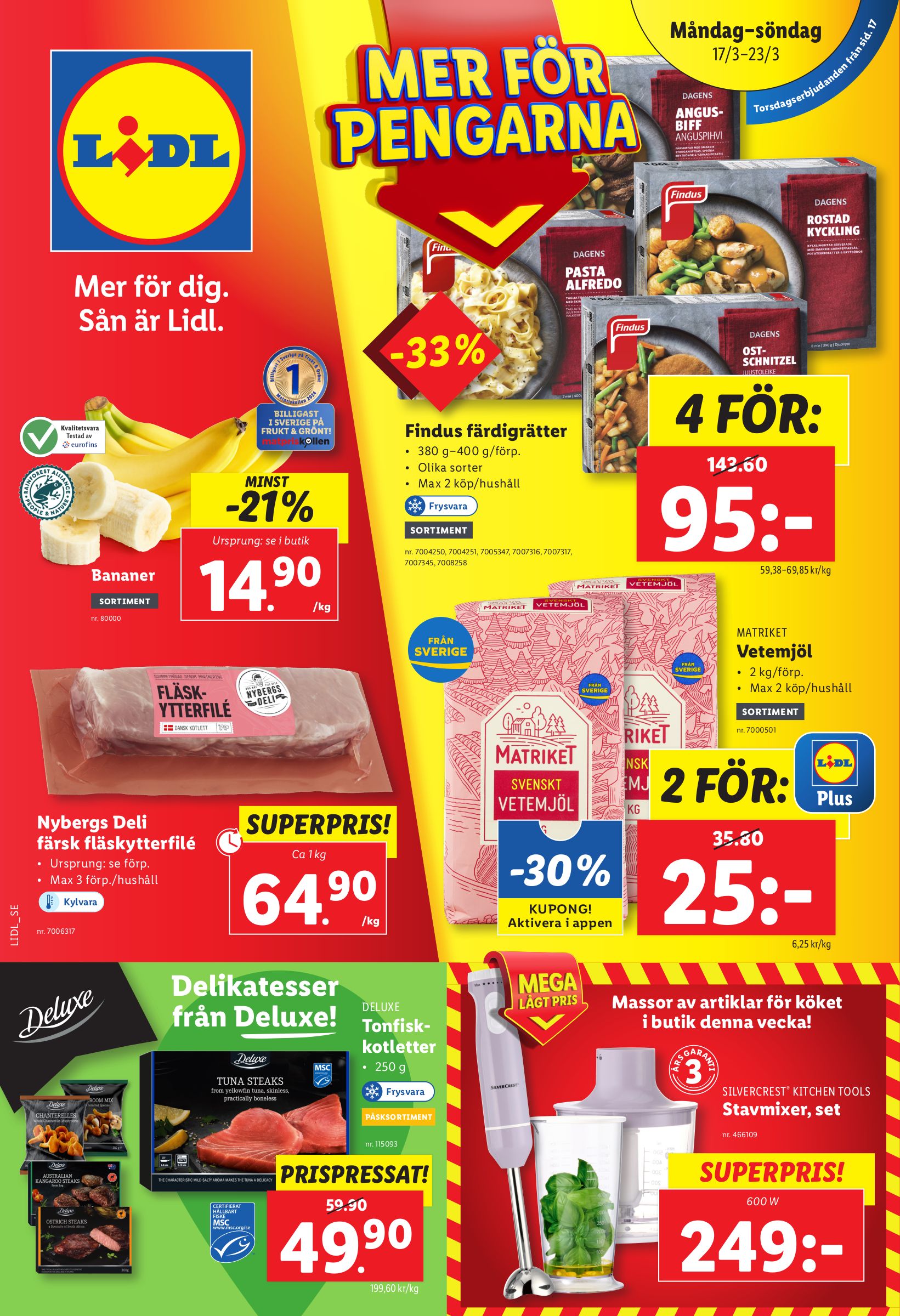 lidl - Lidl-reklambladet giltigt från 17/03 - 23/03