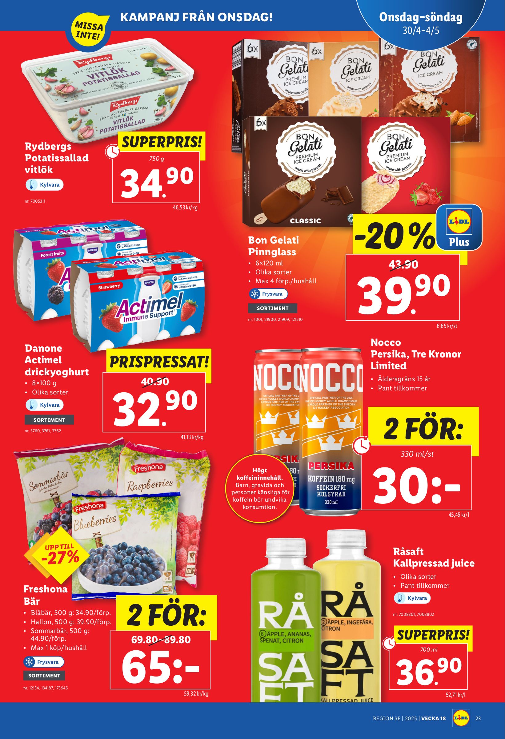 lidl - Lidl-reklambladet giltigt från 28/04 - 04/05 - page: 27