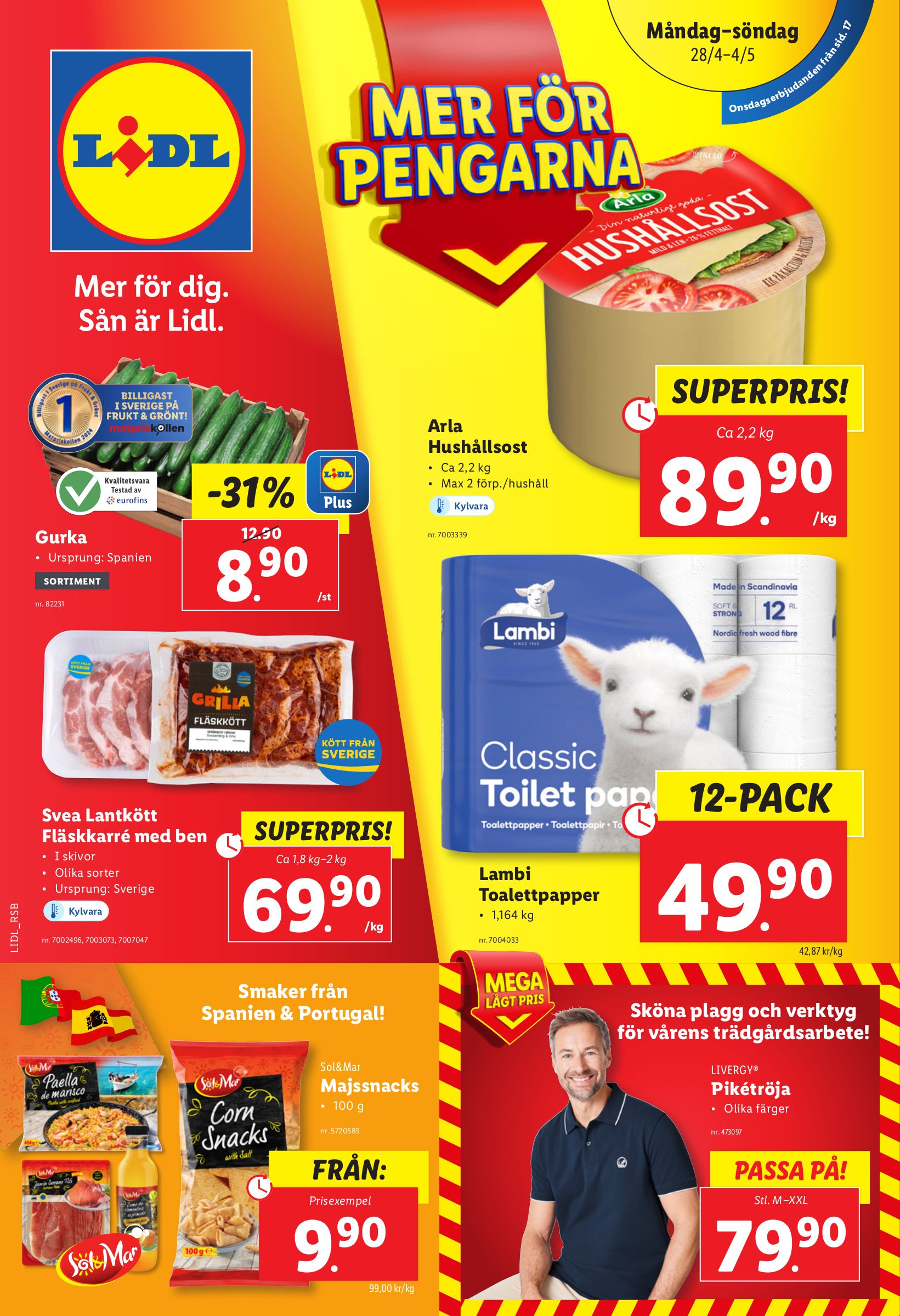 lidl - Lidl-reklambladet giltigt från 28/04 - 04/05