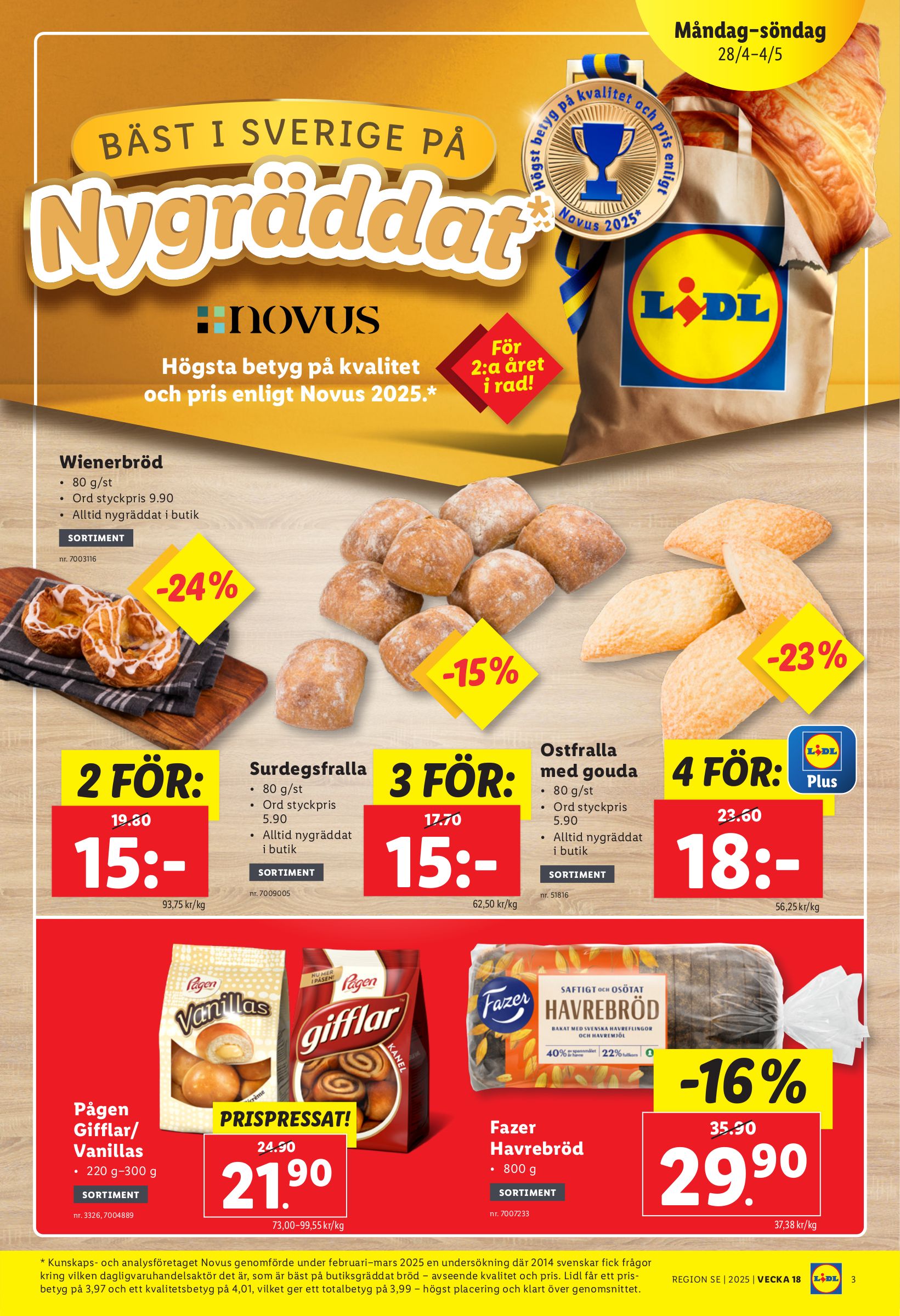 lidl - Lidl-reklambladet giltigt från 28/04 - 04/05 - page: 3