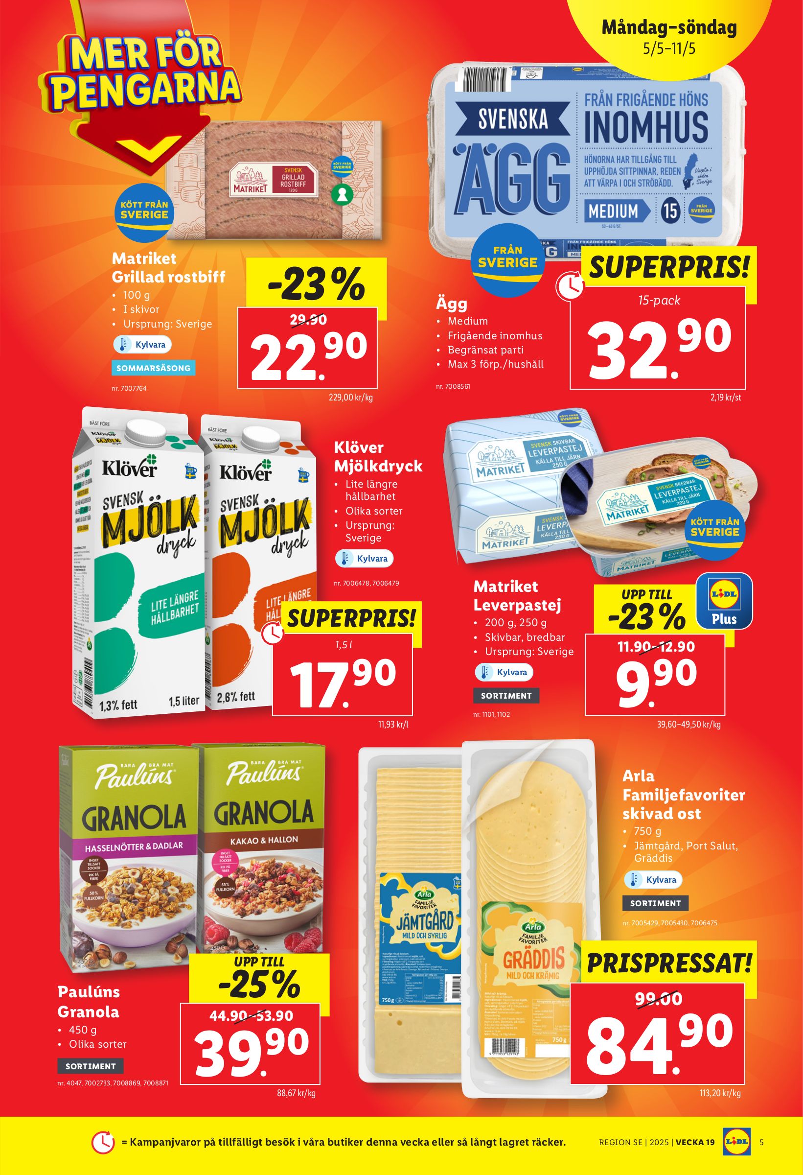 lidl - Lidl-reklambladet giltigt från 05/05 - 11/05 - page: 5