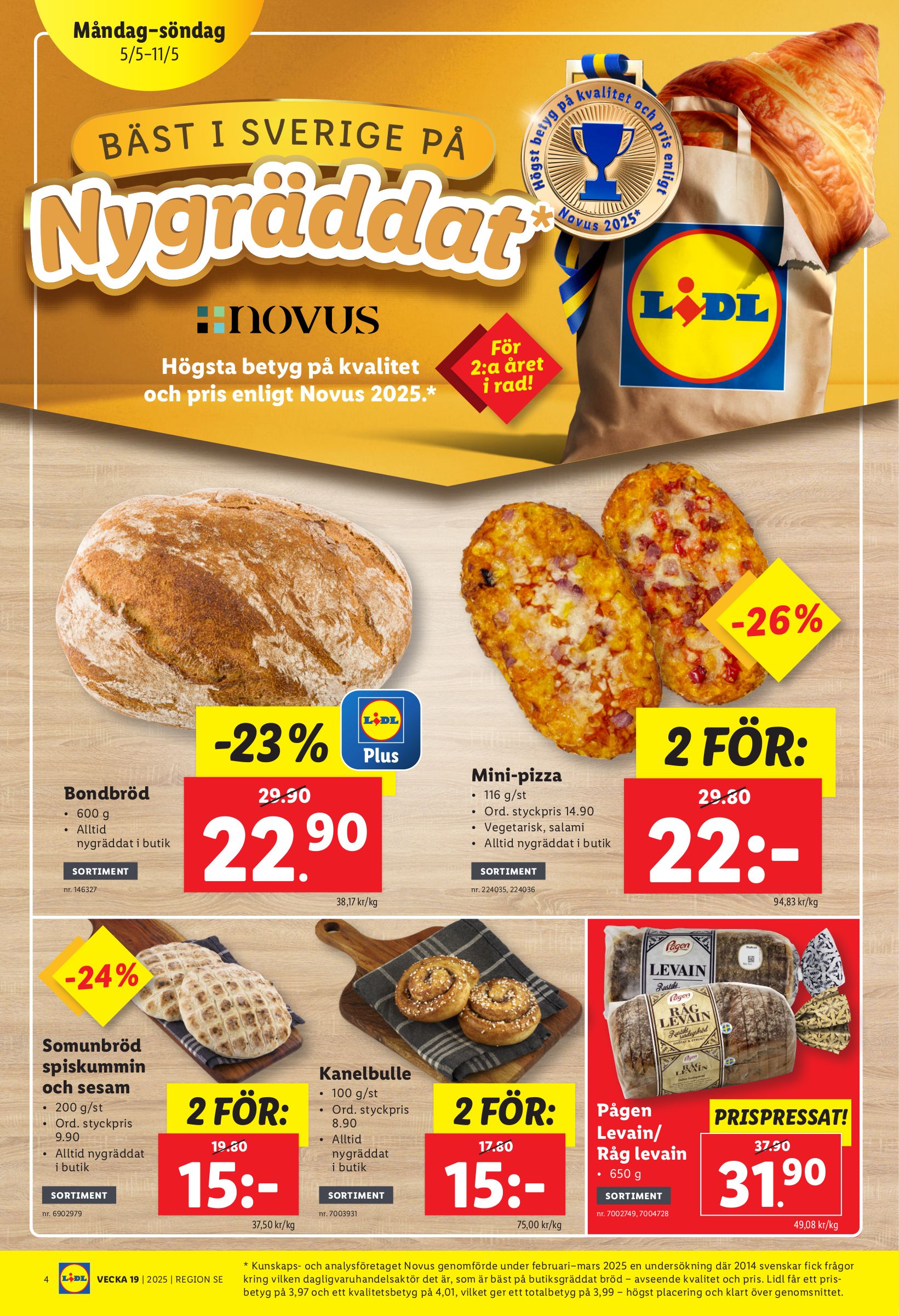 lidl - Lidl-reklambladet giltigt från 05/05 - 11/05 - page: 4