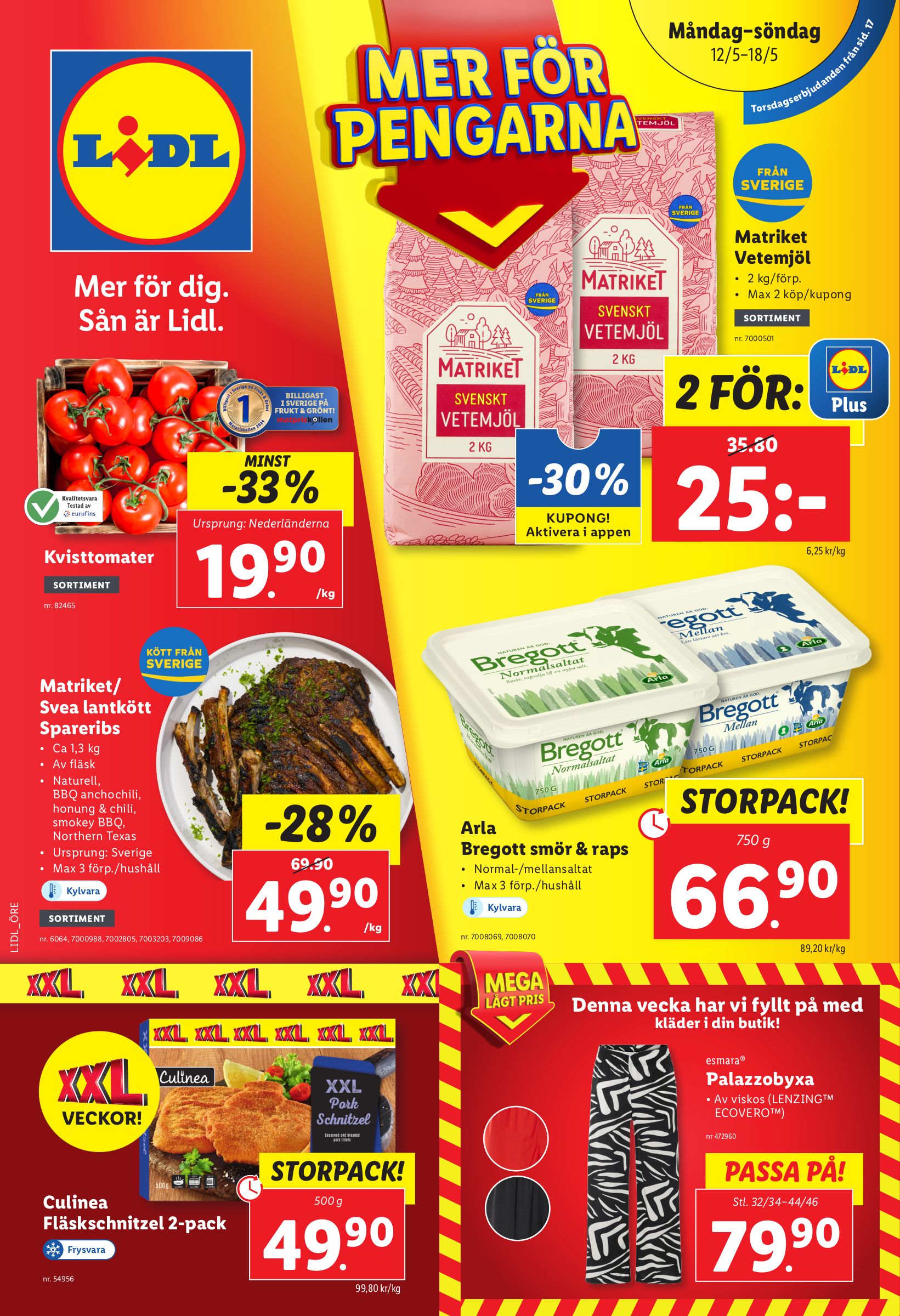 lidl - Lidl-reklambladet giltigt från 12/05 - 18/05