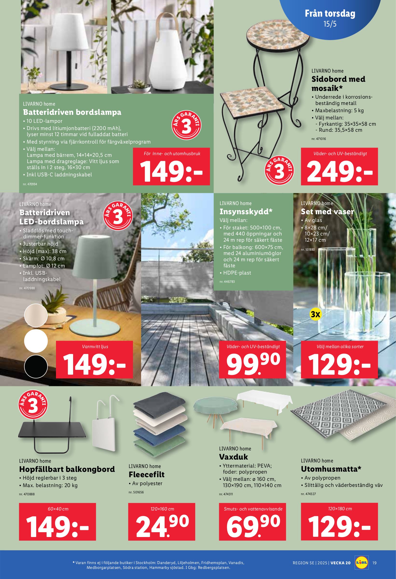 lidl - Lidl-reklambladet giltigt från 12/05 - 18/05 - page: 25