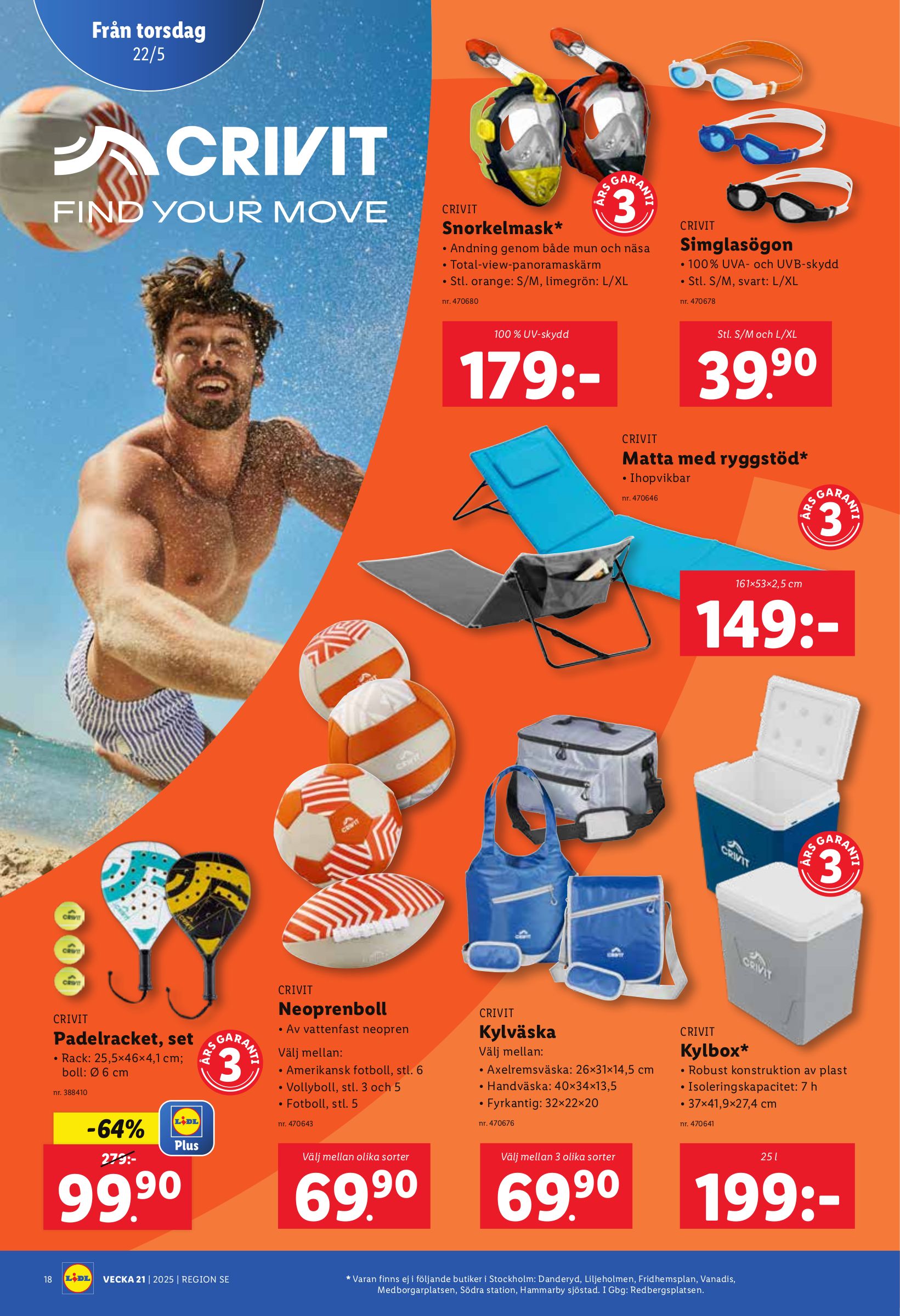 lidl - Lidl-reklambladet giltigt från 19/05 - 25/05 - page: 22