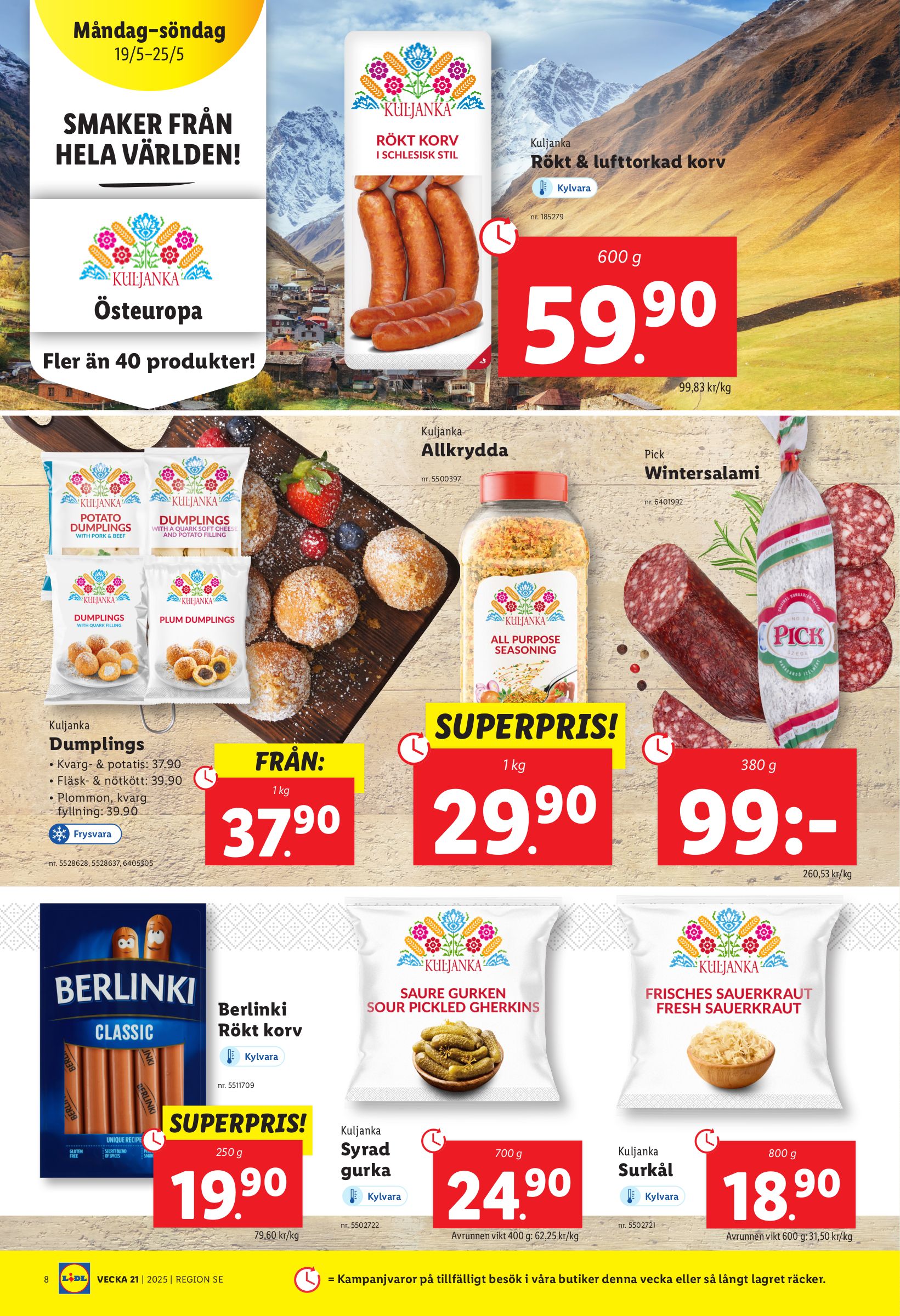 lidl - Lidl-reklambladet giltigt från 19/05 - 25/05 - page: 8