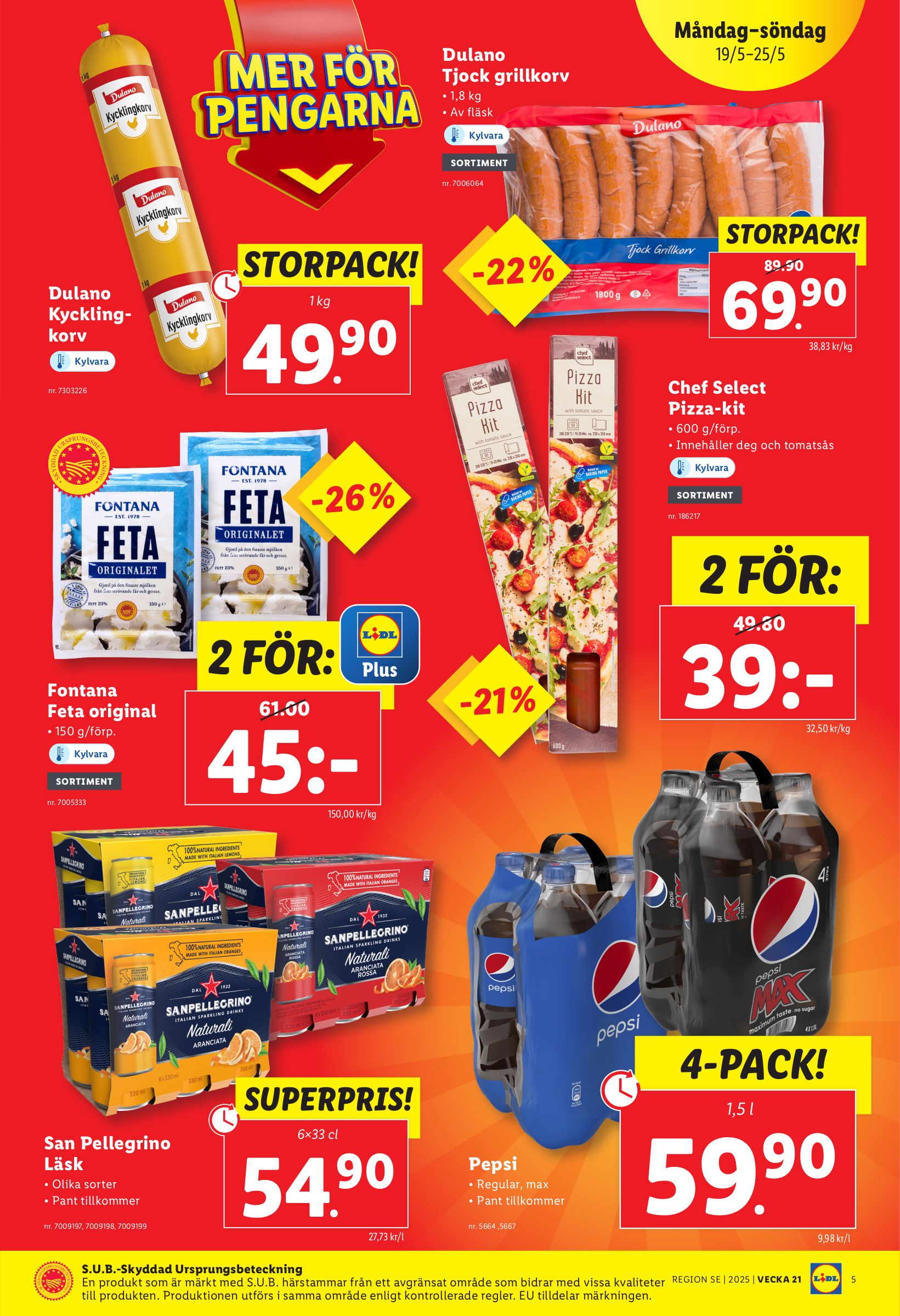 lidl - Lidl-reklambladet giltigt från 19/05 - 25/05 - page: 5