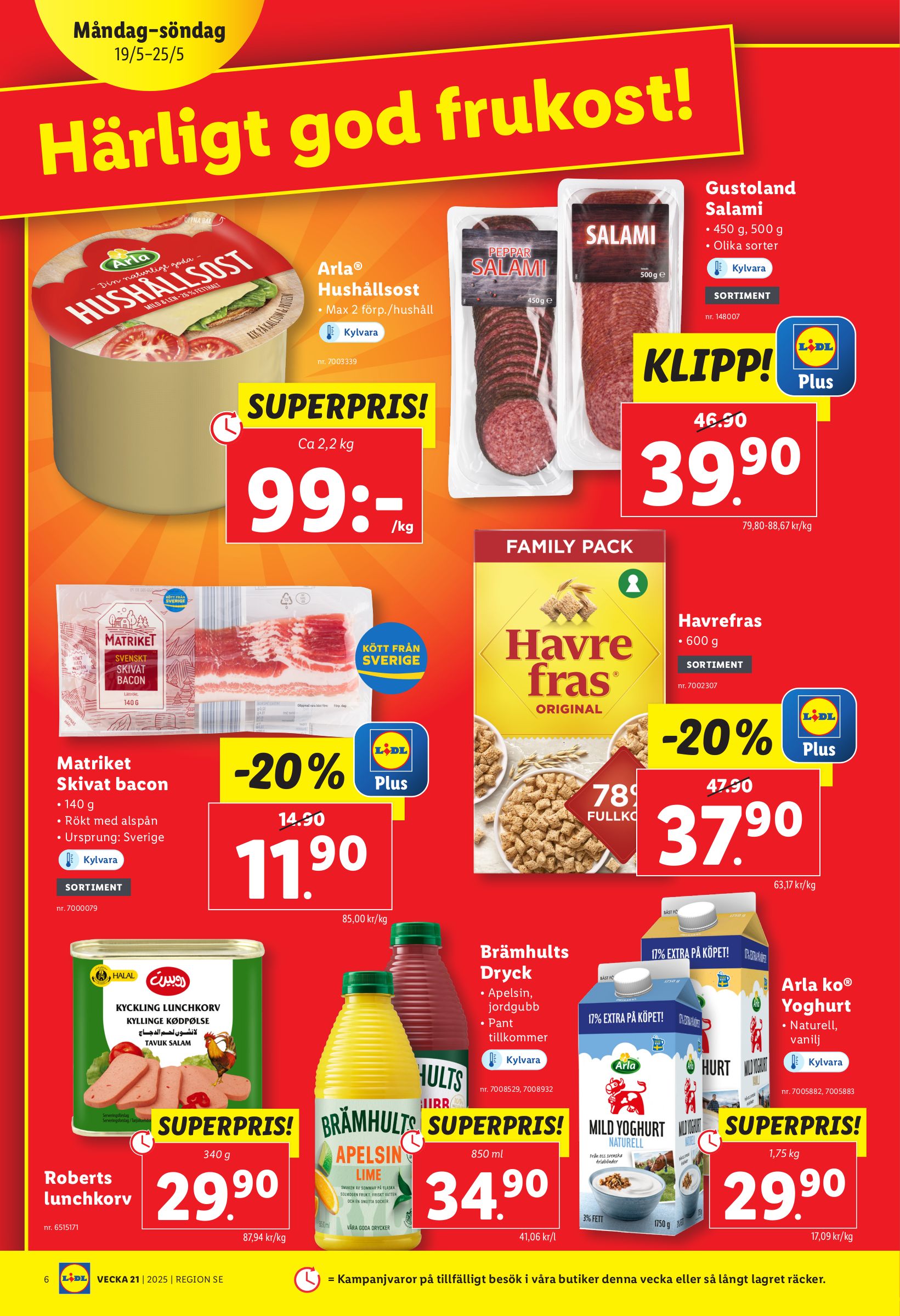 lidl - Lidl-reklambladet giltigt från 19/05 - 25/05 - page: 6