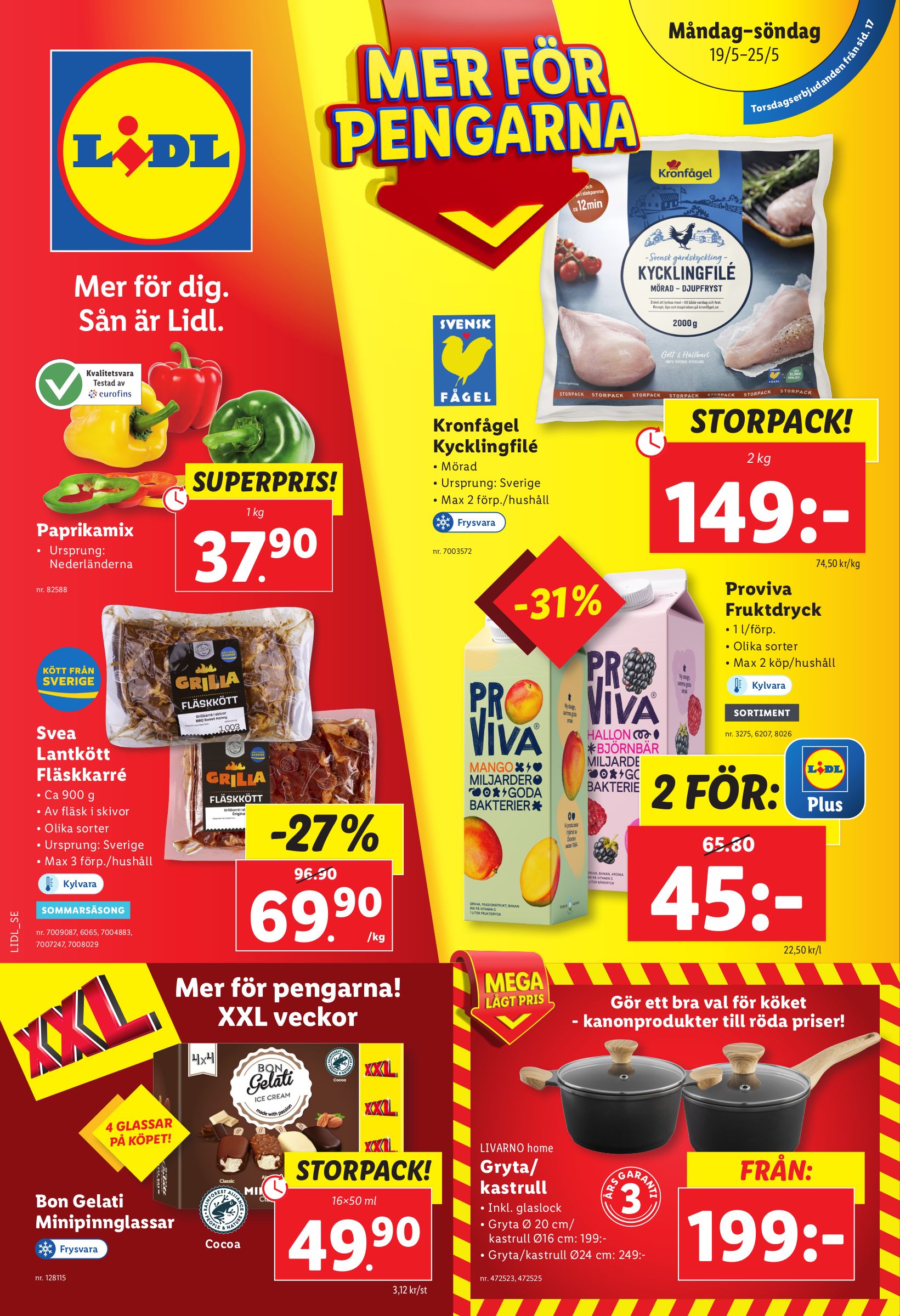lidl - Lidl-reklambladet giltigt från 19/05 - 25/05