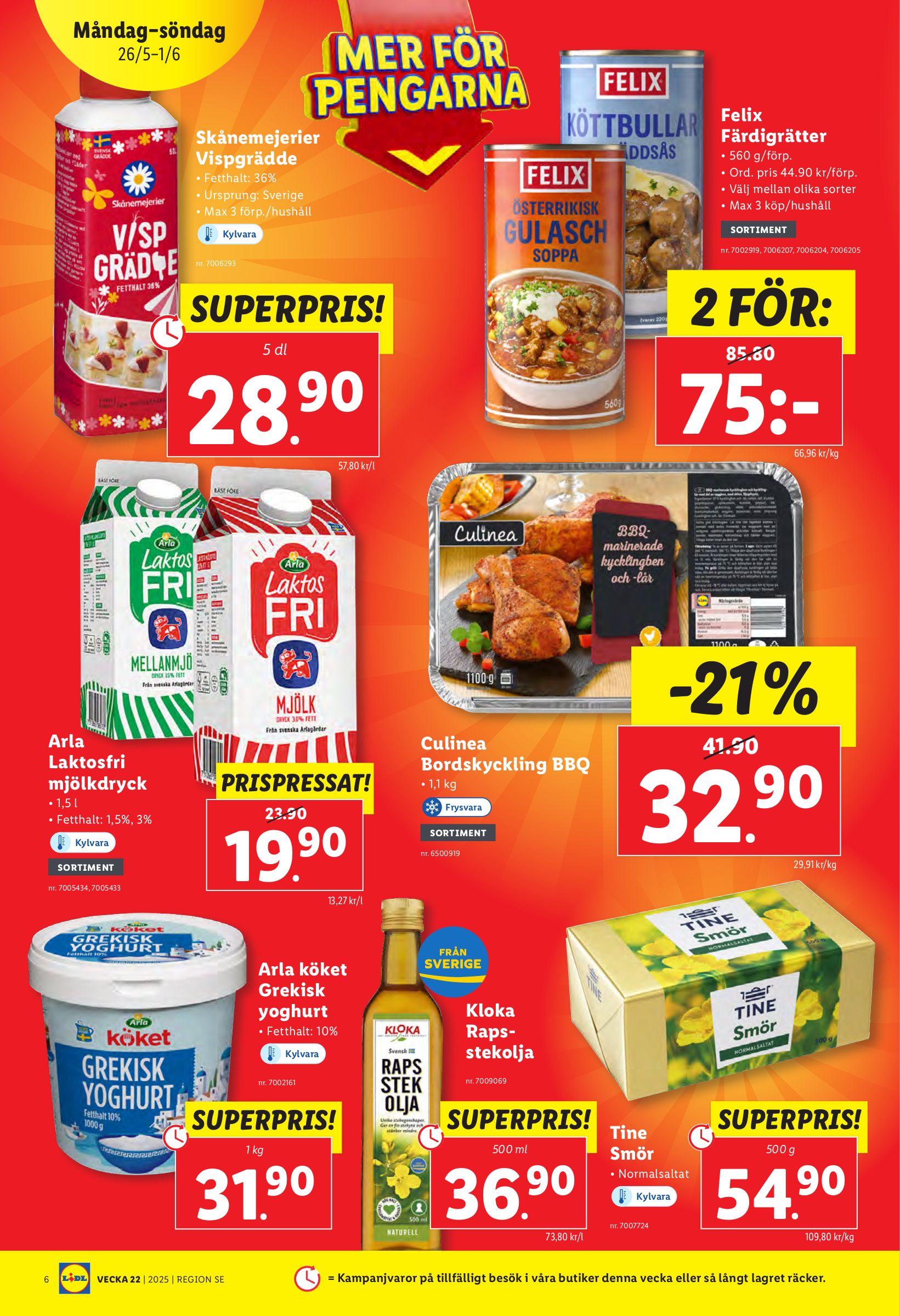 lidl - Lidl-reklambladet giltigt från 26/05 - 01/06 - page: 6