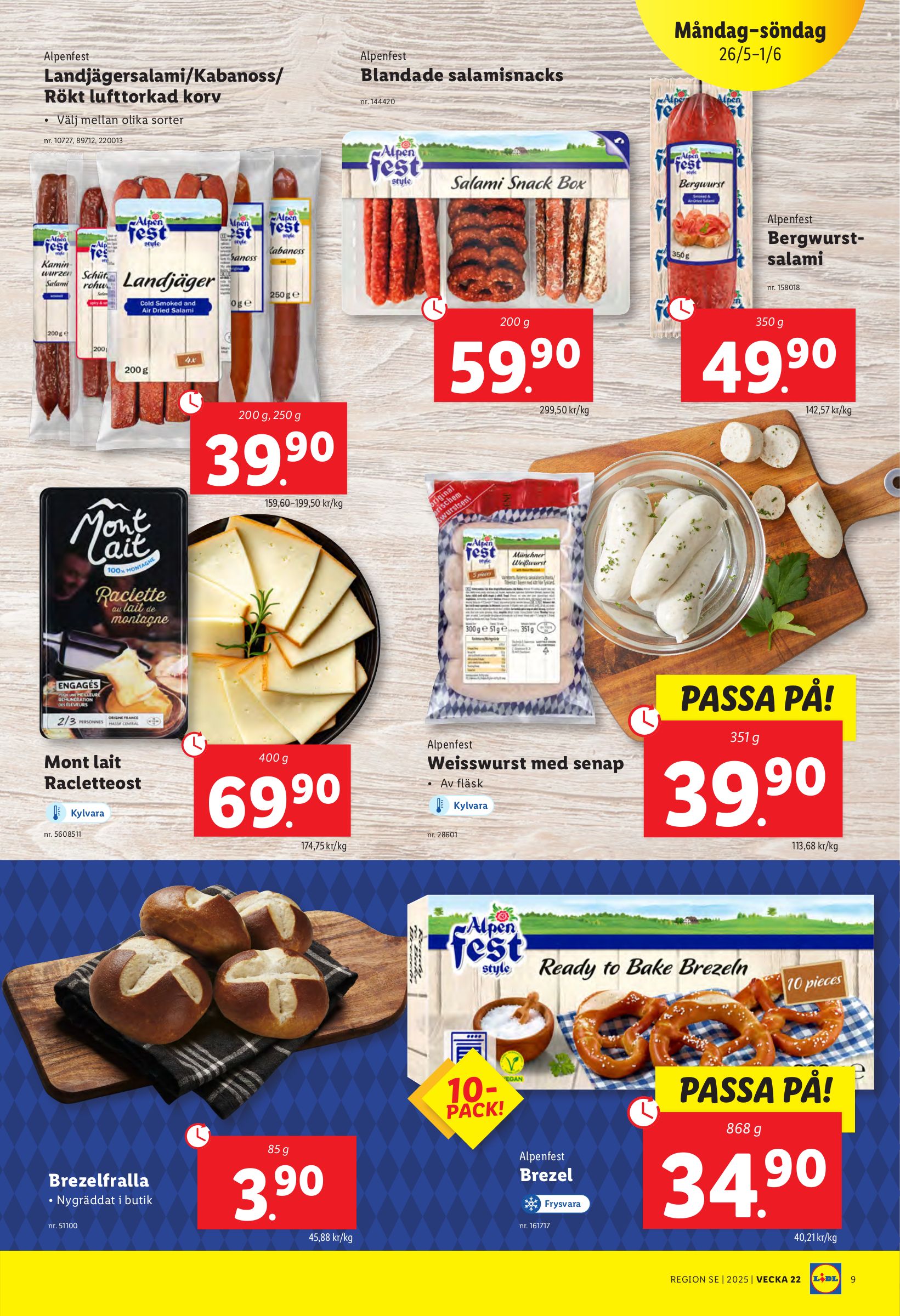 lidl - Lidl-reklambladet giltigt från 26/05 - 01/06 - page: 9