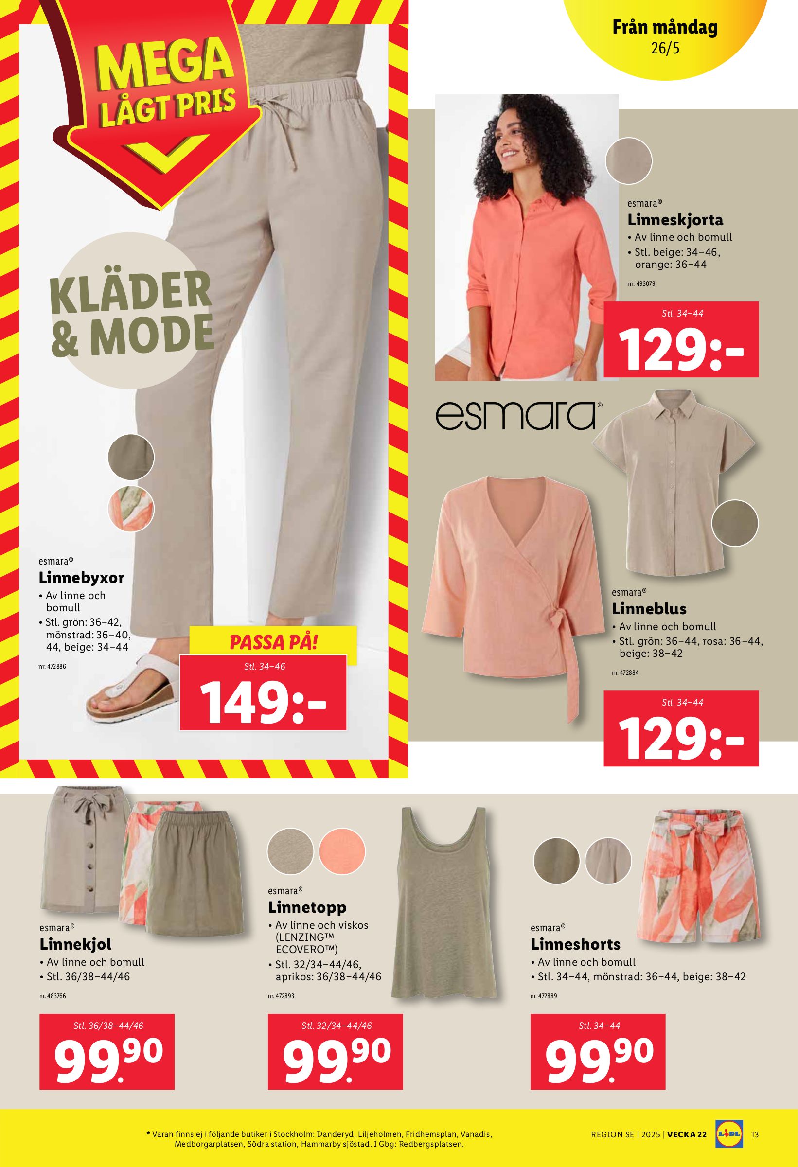 lidl - Lidl-reklambladet giltigt från 26/05 - 01/06 - page: 15