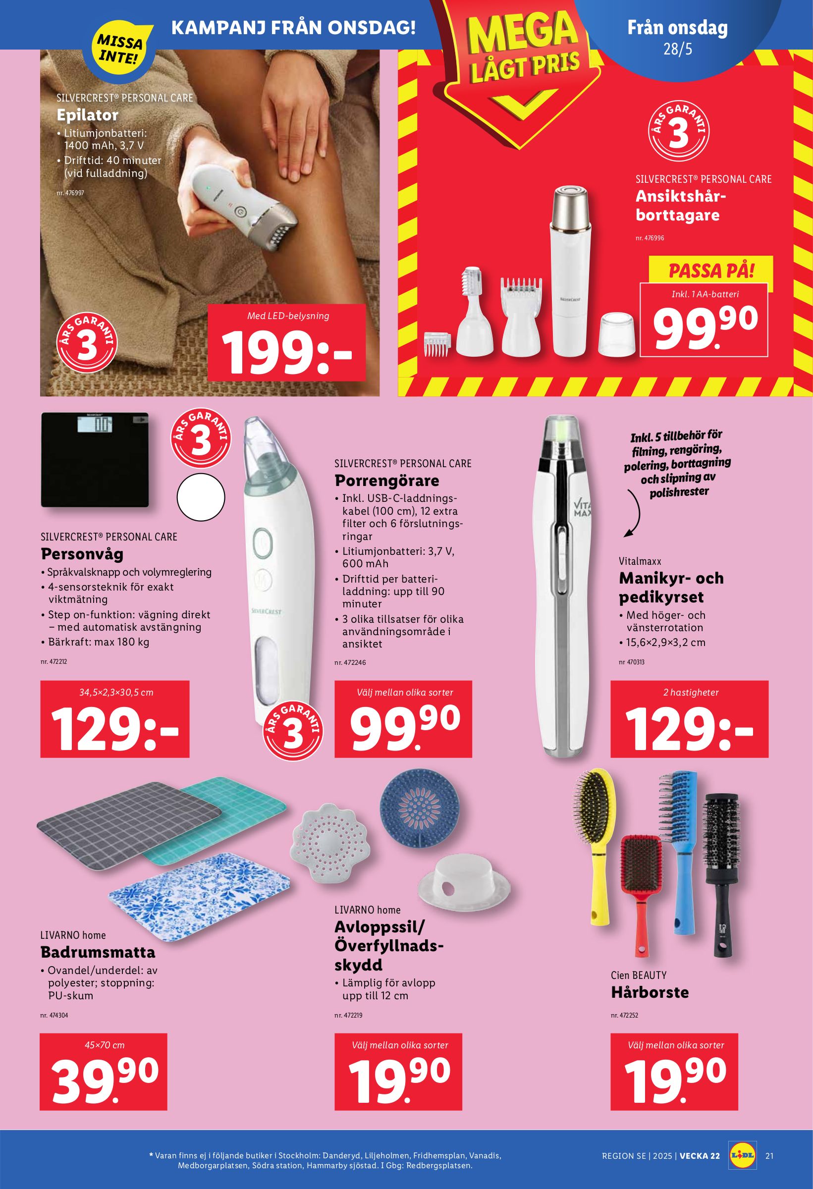 lidl - Lidl-reklambladet giltigt från 26/05 - 01/06 - page: 25