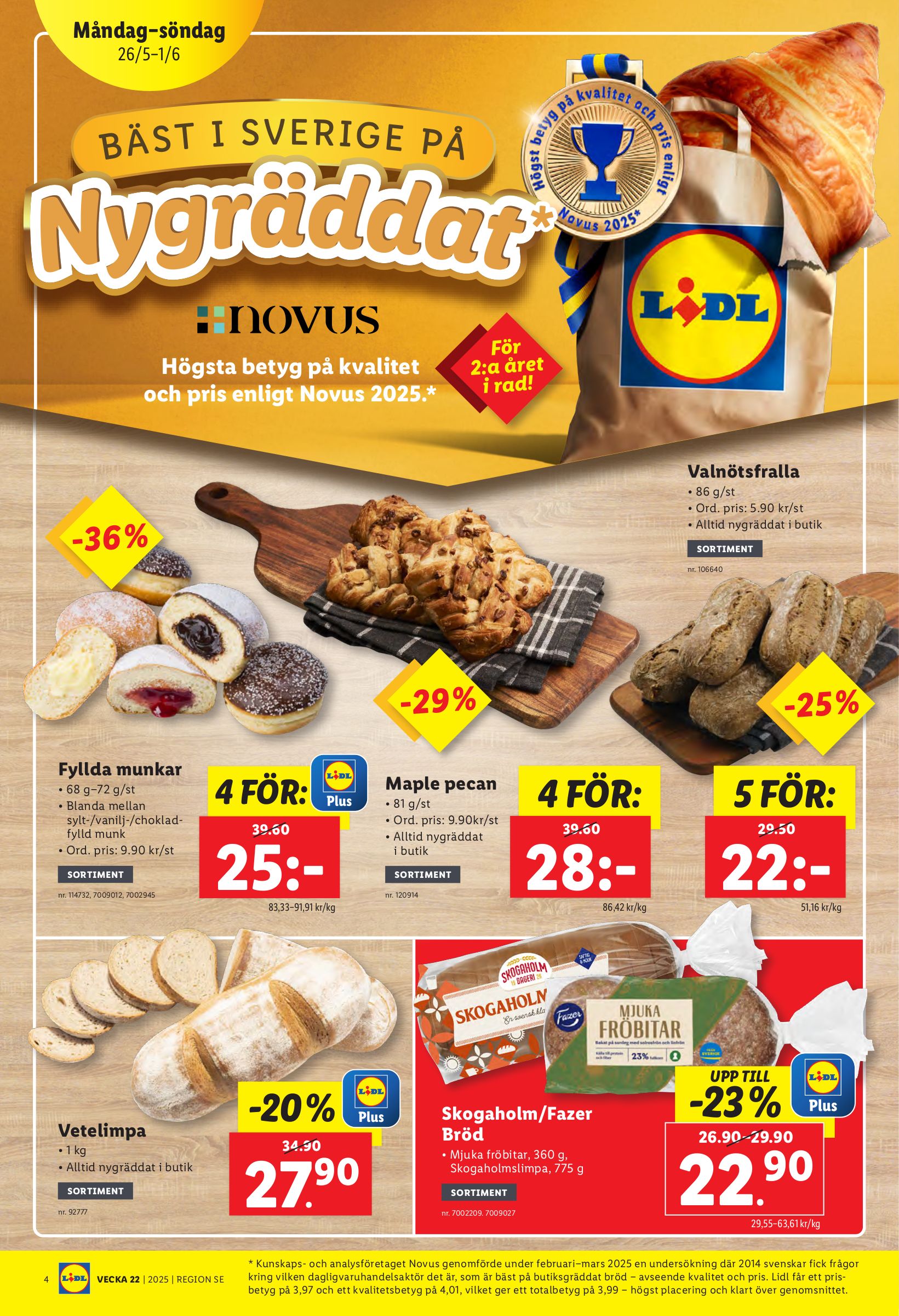 lidl - Lidl-reklambladet giltigt från 26/05 - 01/06 - page: 4