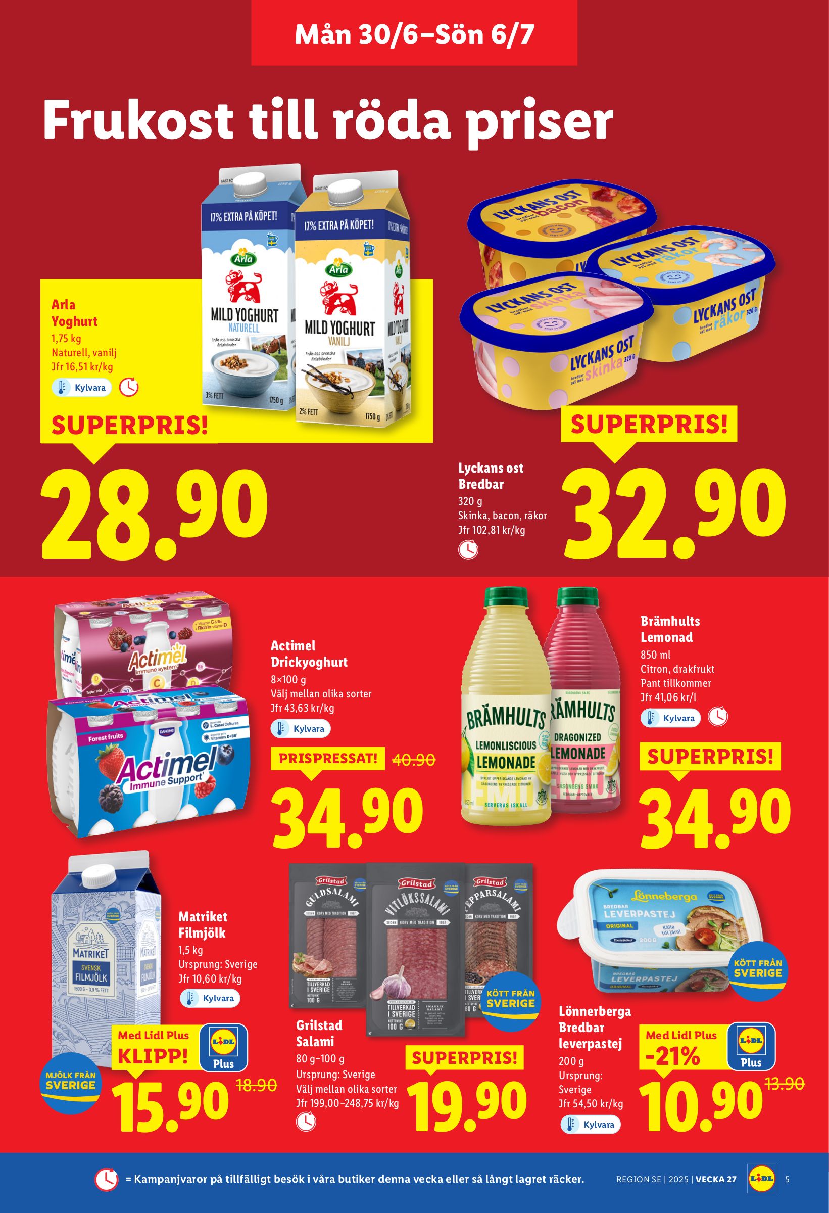 lidl - Lidl-reklambladet giltigt från 30/06 - 06/07 - page: 6