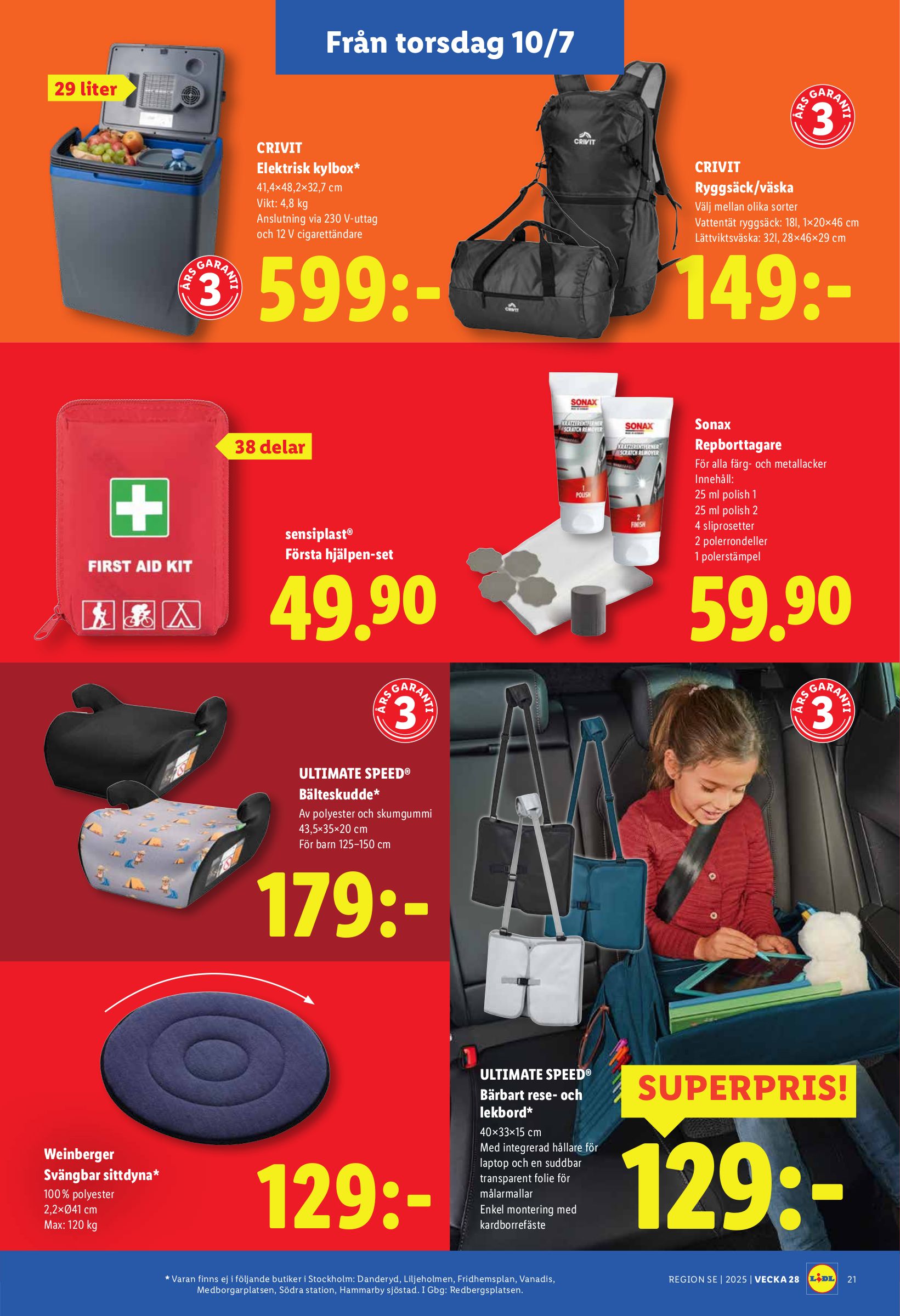 lidl - Lidl-reklambladet giltigt från 07/07 - 13/07 - page: 25