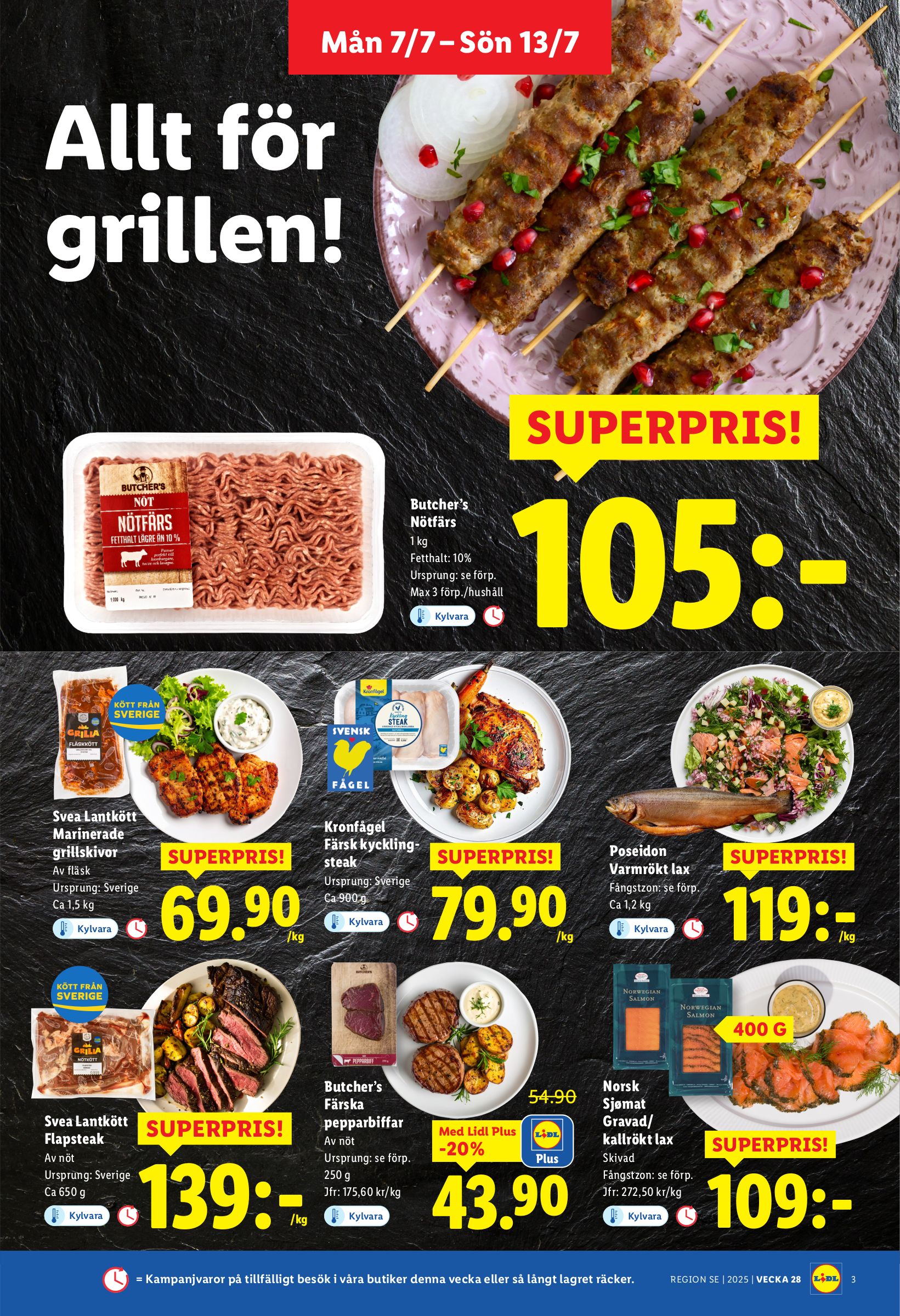 lidl - Lidl-reklambladet giltigt från 07/07 - 13/07 - page: 3