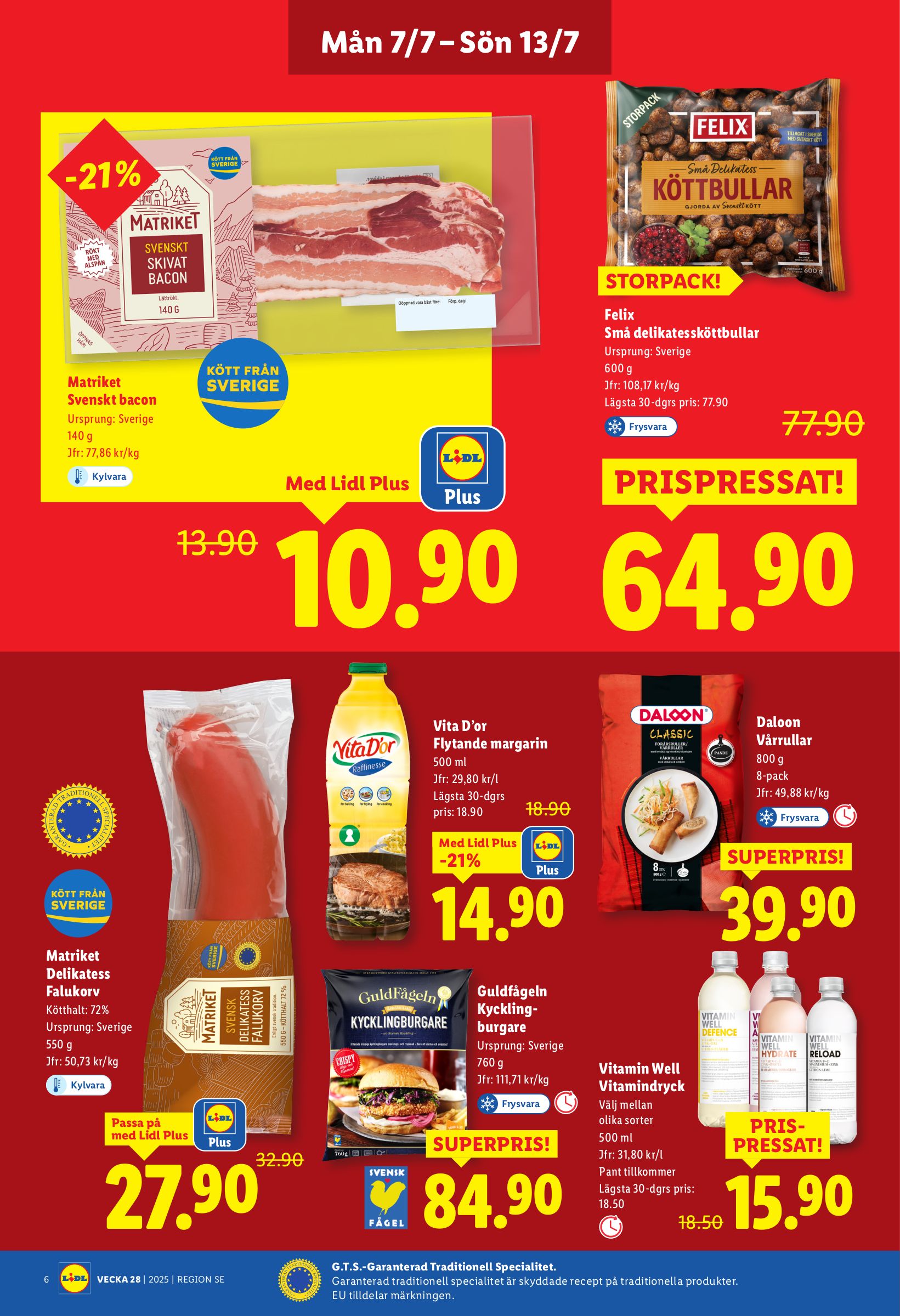 lidl - Lidl-reklambladet giltigt från 07/07 - 13/07 - page: 6