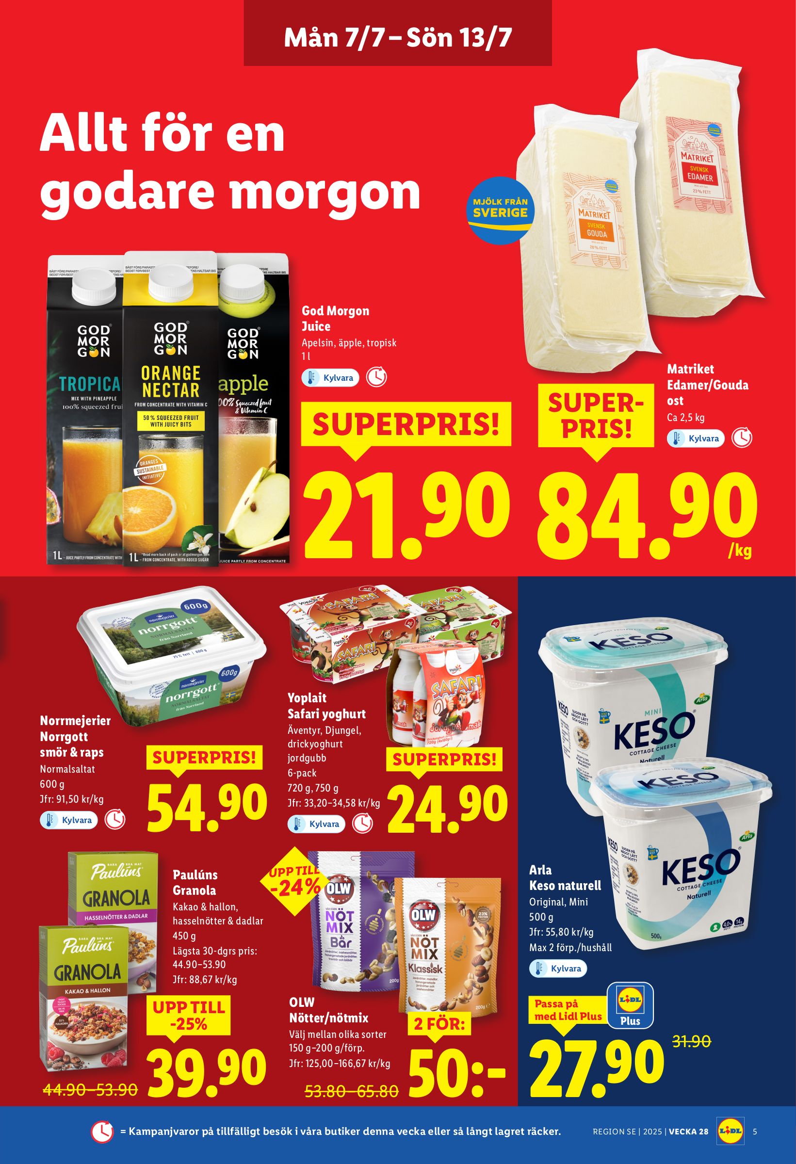 lidl - Lidl-reklambladet giltigt från 07/07 - 13/07 - page: 5