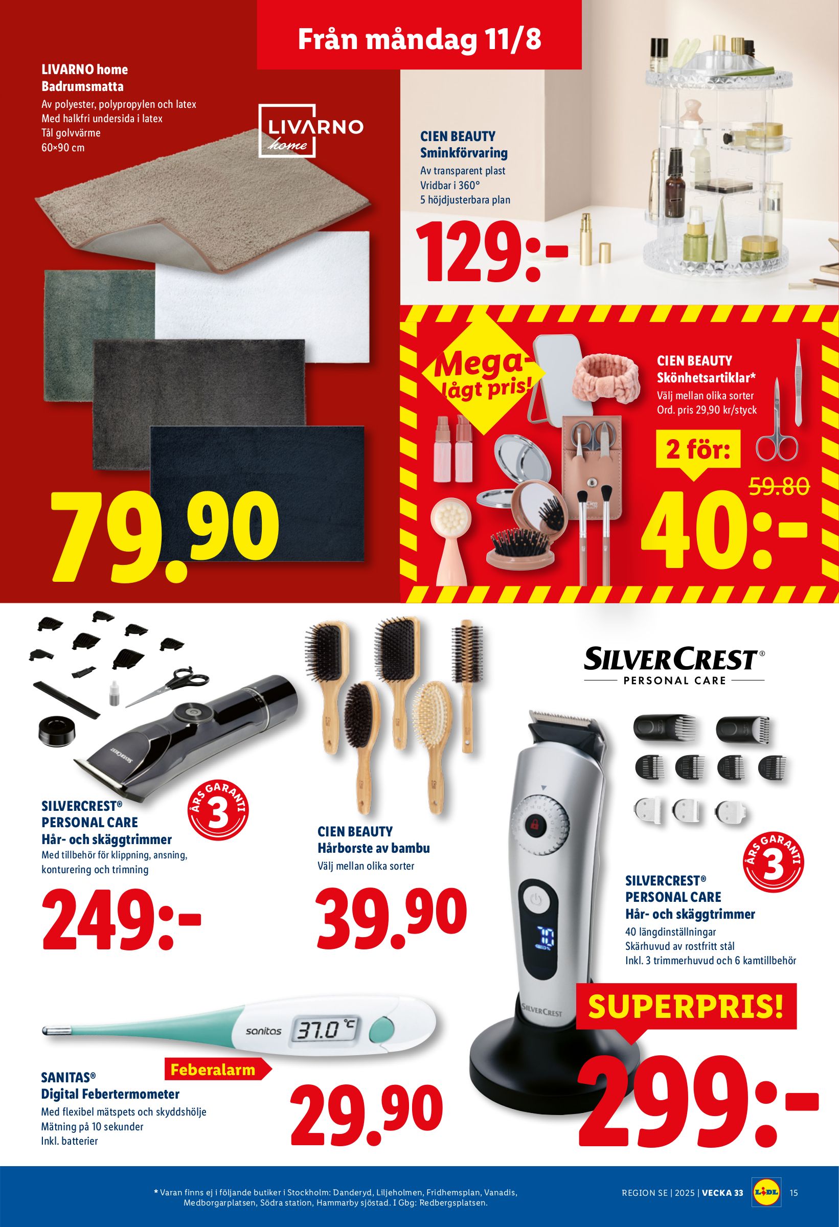 lidl - Lidl-reklambladet giltigt från 11/08 - 17/08 - page: 18