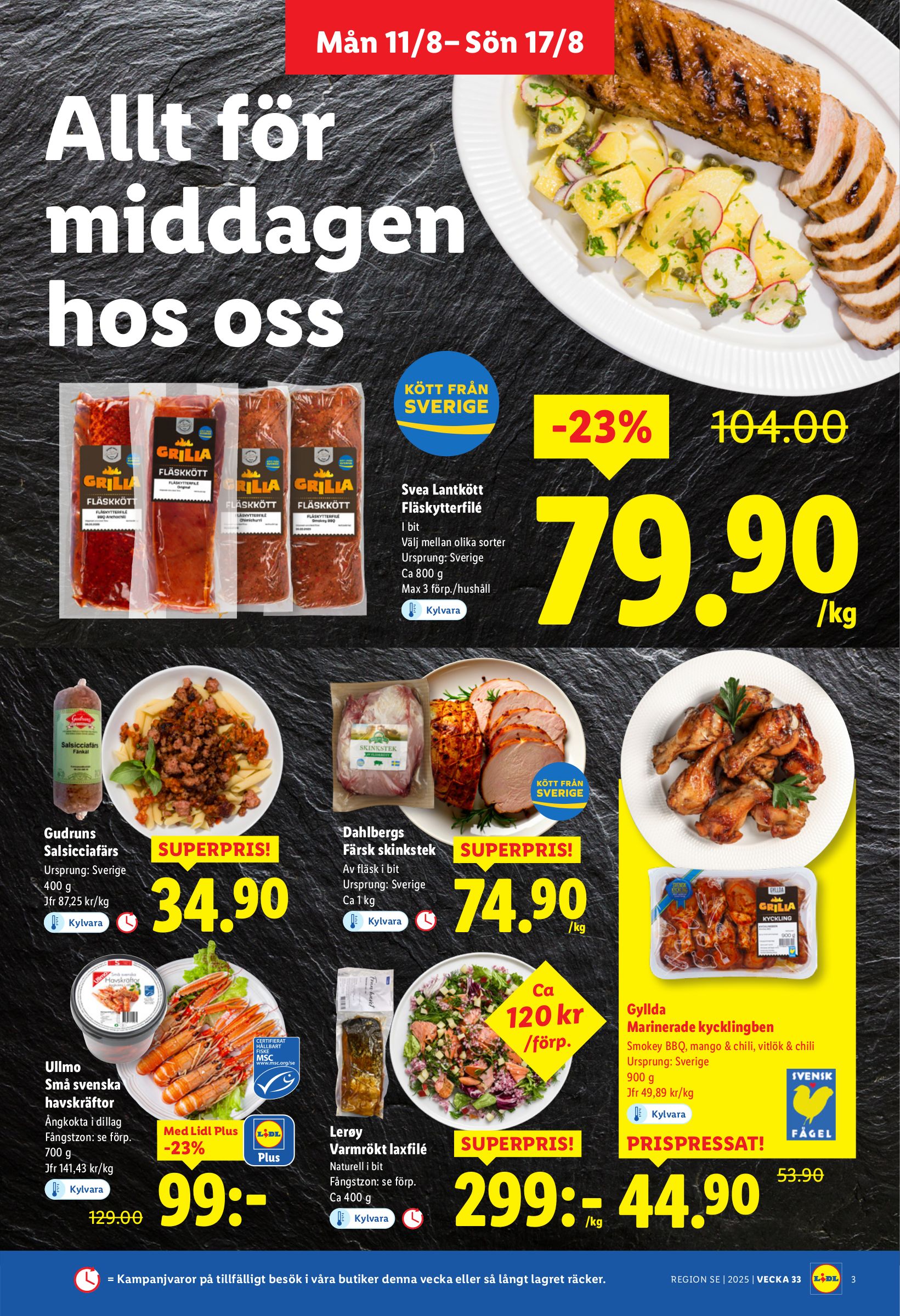 lidl - Lidl-reklambladet giltigt från 11/08 - 17/08 - page: 3