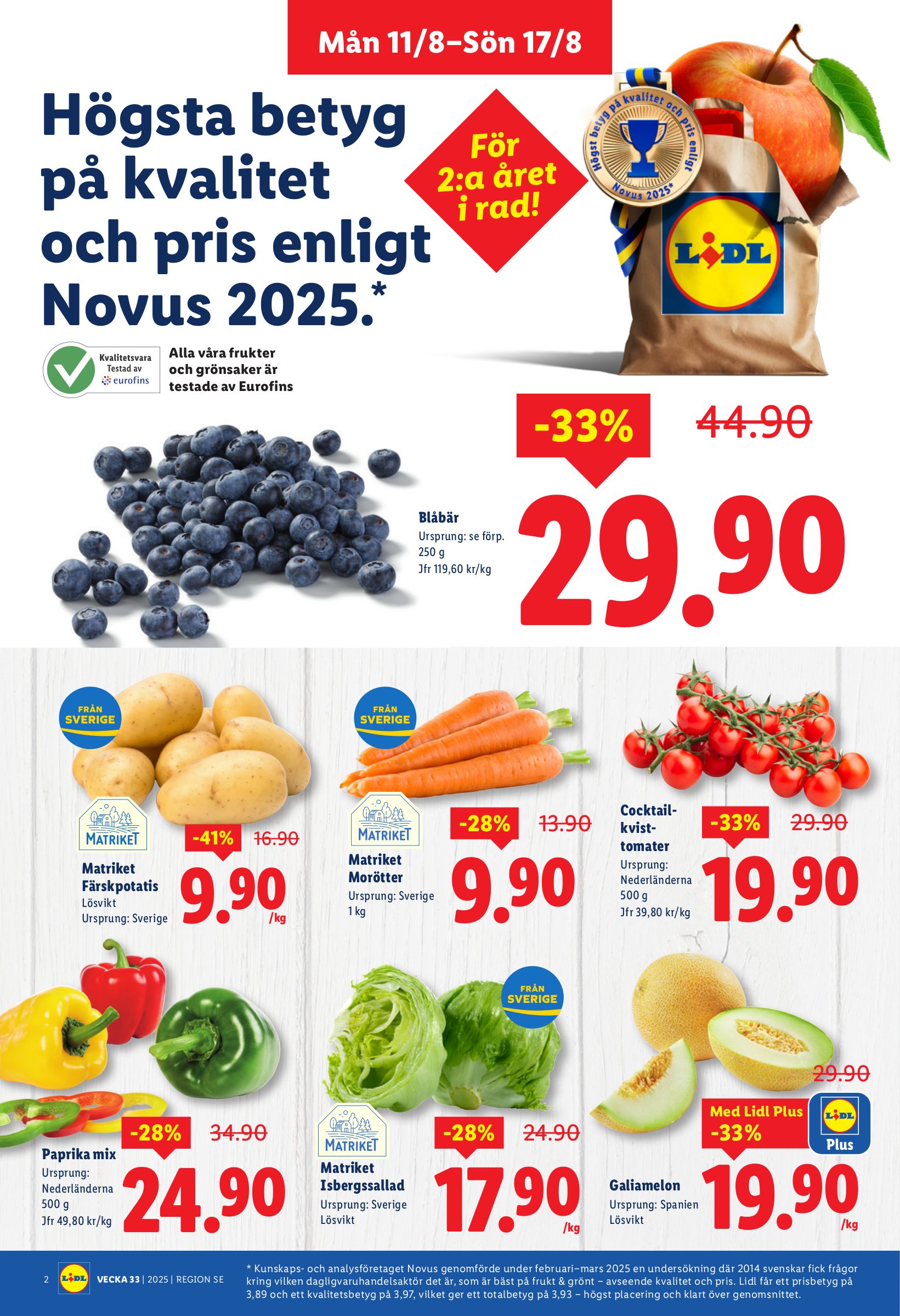 lidl - Lidl-reklambladet giltigt från 11/08 - 17/08 - page: 2
