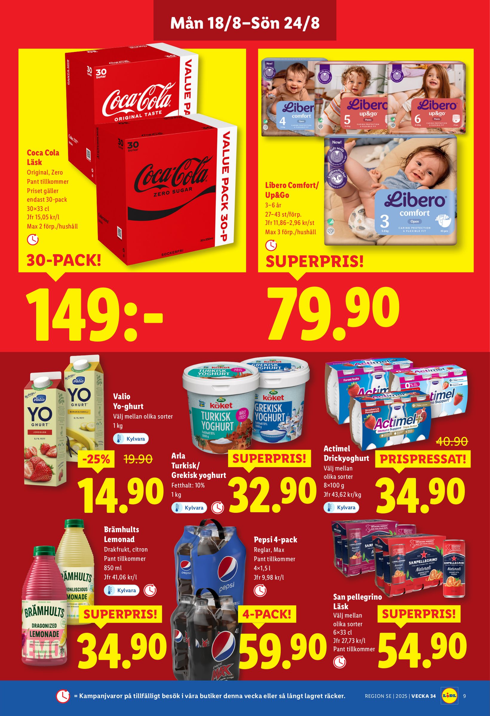 lidl - Lidl-reklambladet giltigt från 18/08 - 24/08 - page: 9
