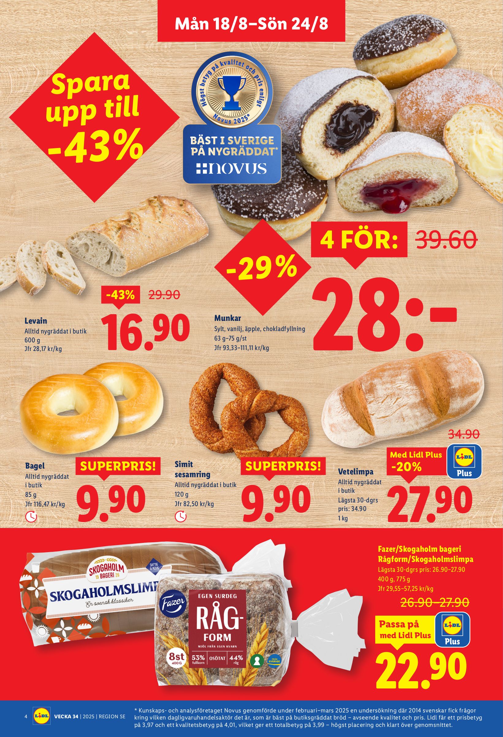 lidl - Lidl-reklambladet giltigt från 18/08 - 24/08 - page: 4
