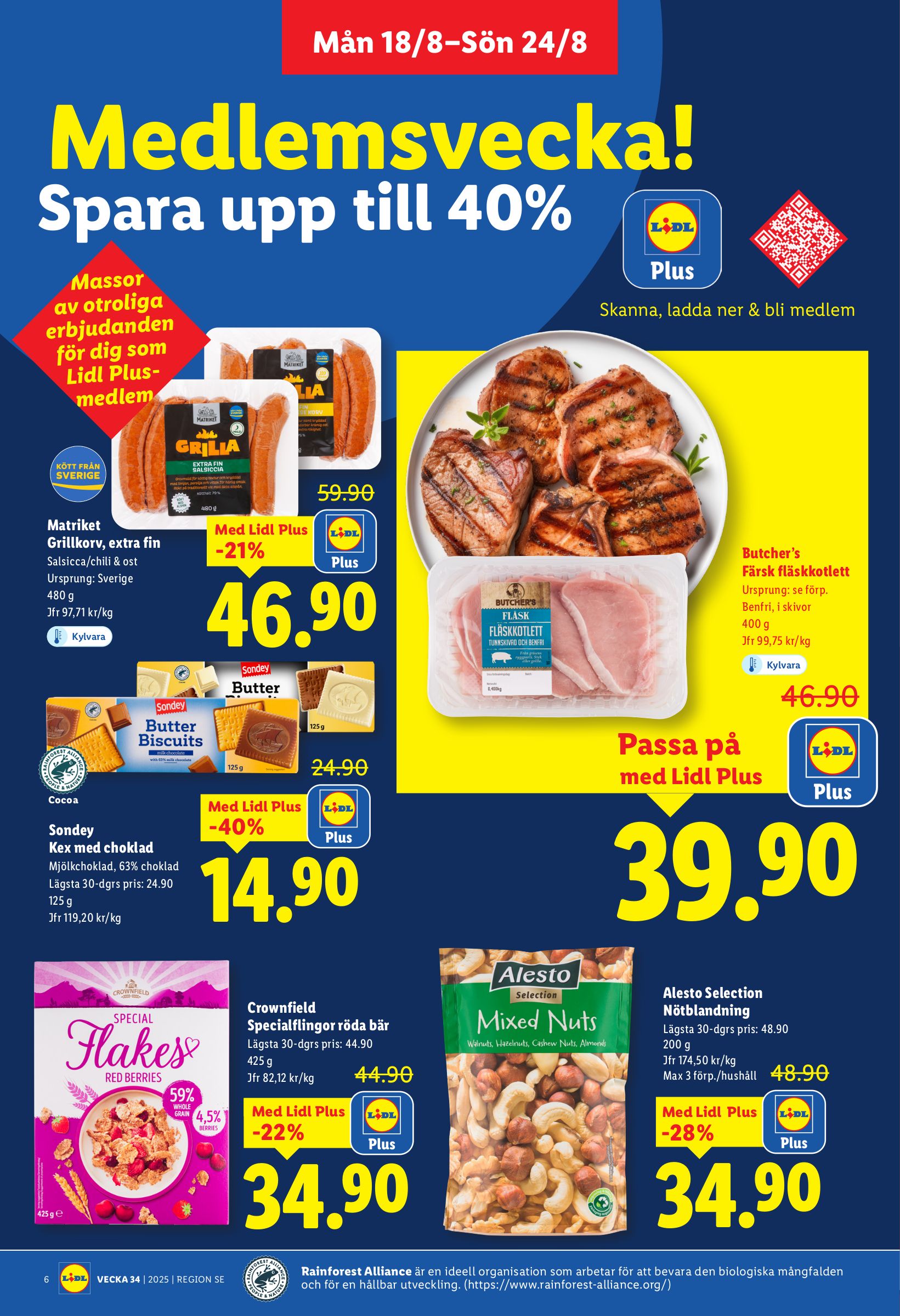 lidl - Lidl-reklambladet giltigt från 18/08 - 24/08 - page: 6