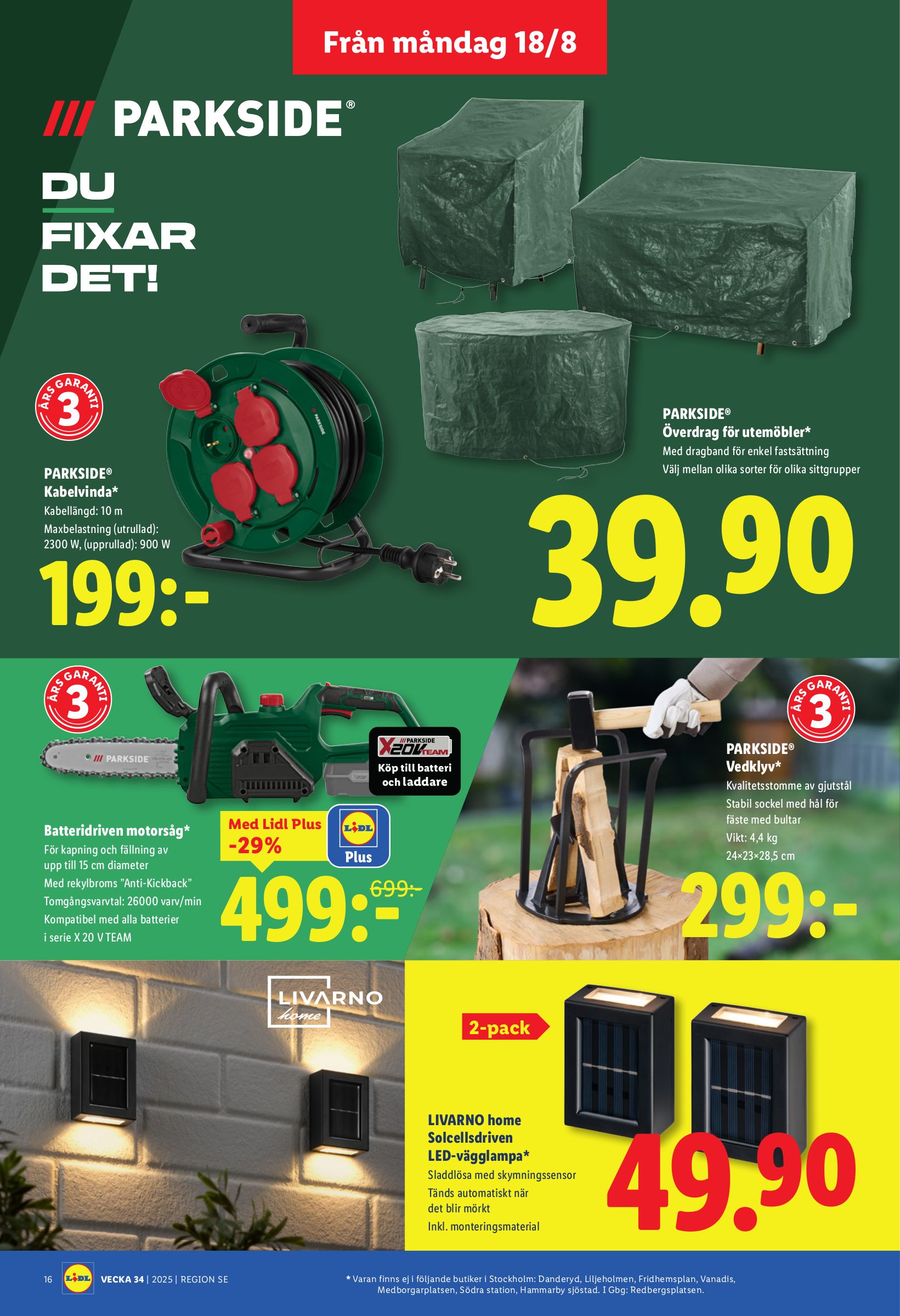 lidl - Lidl-reklambladet giltigt från 18/08 - 24/08 - page: 20