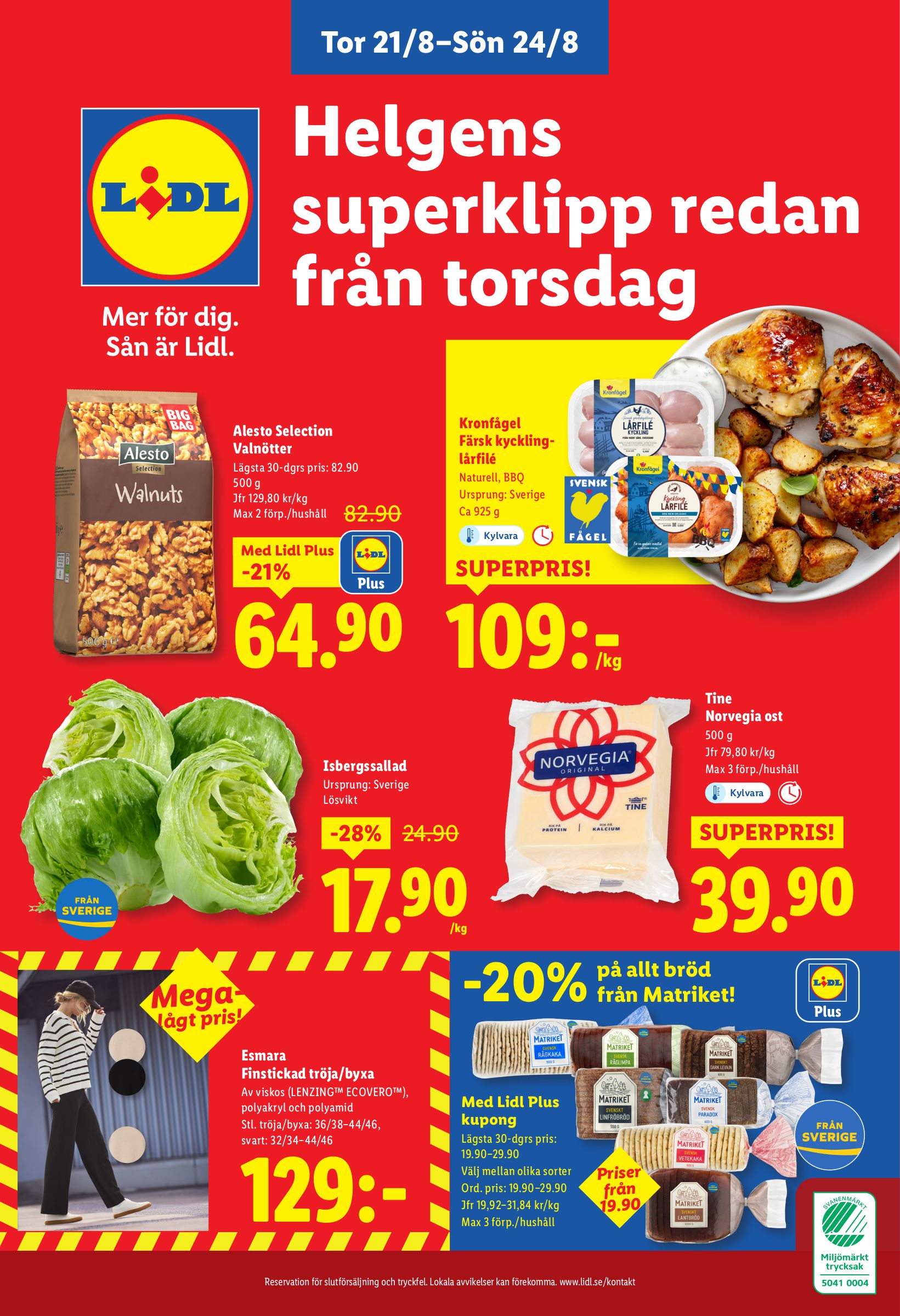 lidl - Lidl-reklambladet giltigt från 18/08 - 24/08 - page: 29