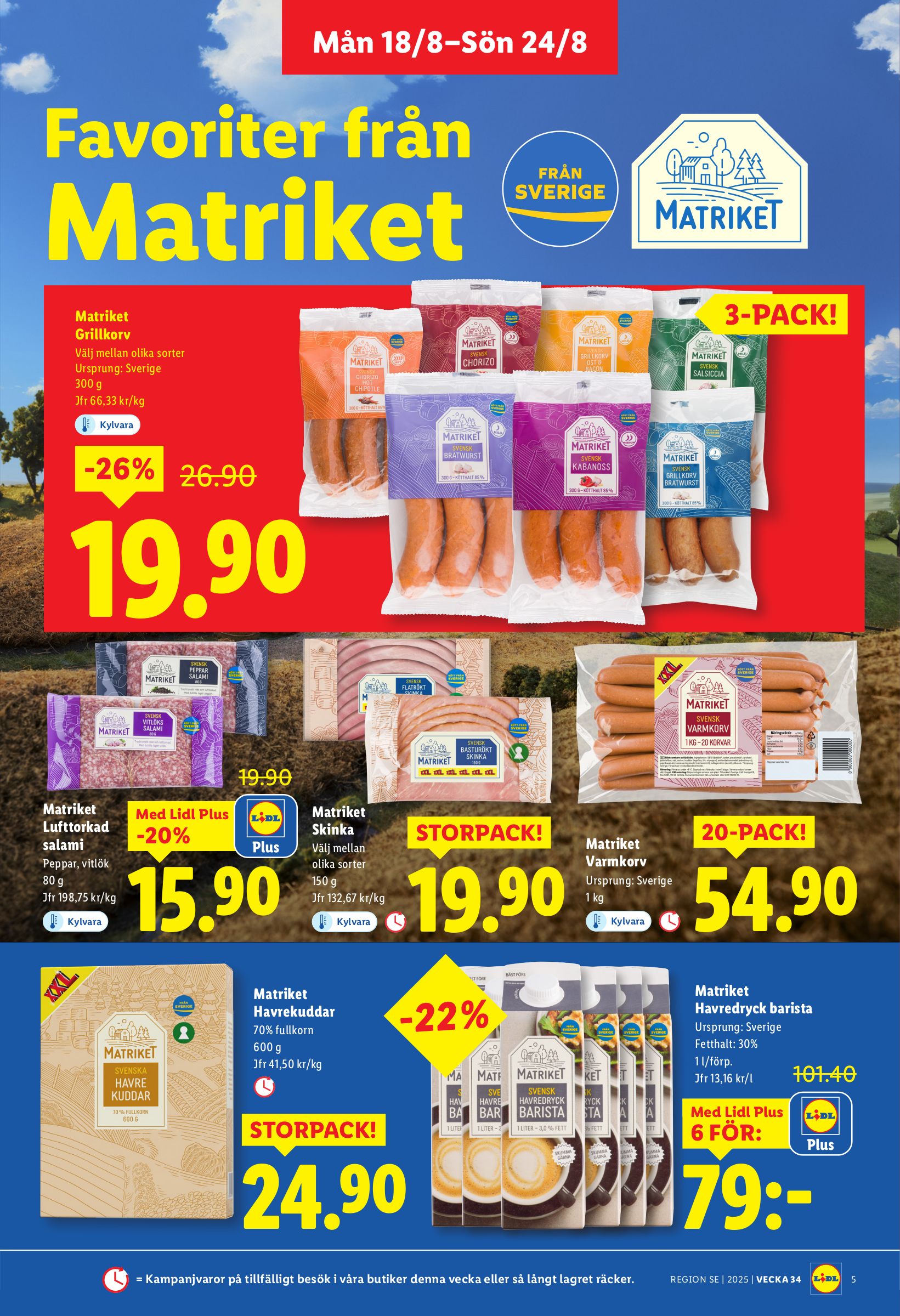 lidl - Lidl-reklambladet giltigt från 18/08 - 24/08 - page: 5