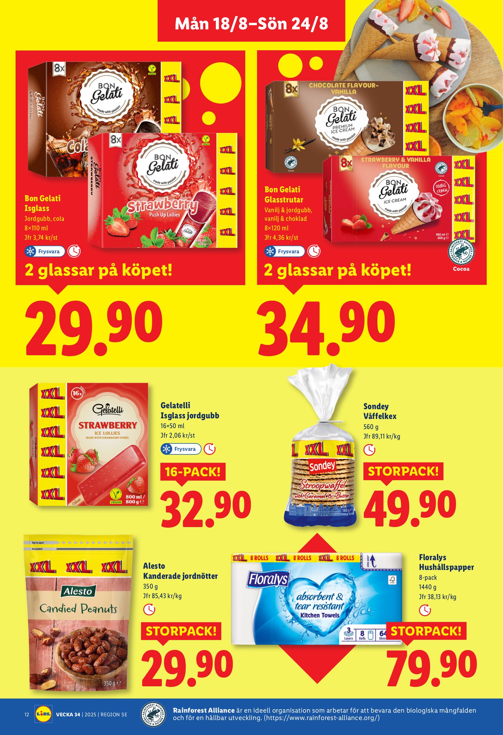 lidl - Lidl-reklambladet giltigt från 18/08 - 24/08 - page: 12