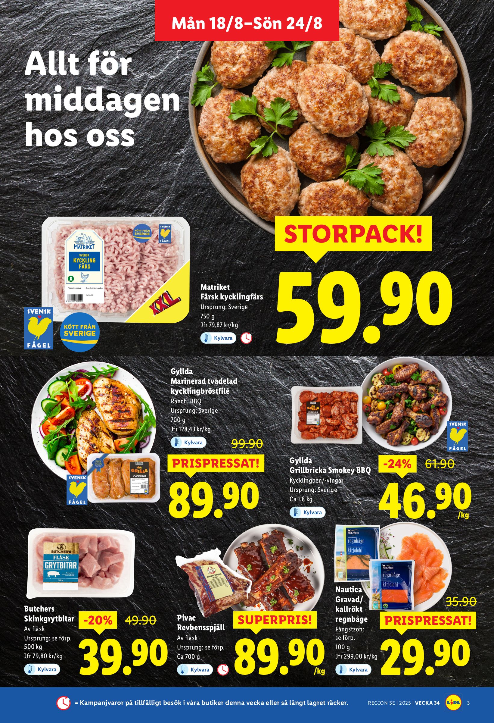 lidl - Lidl-reklambladet giltigt från 18/08 - 24/08 - page: 3