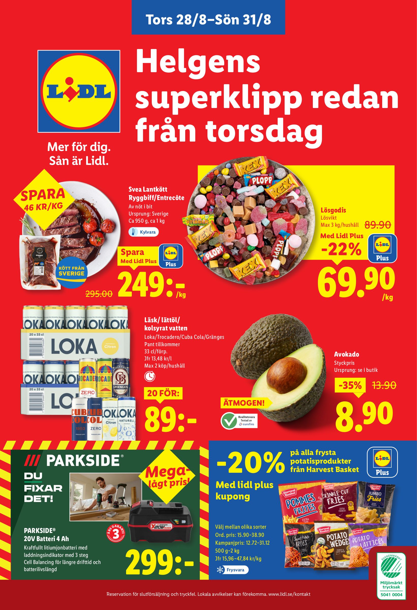 lidl - Lidl-reklambladet giltigt från 25/08 - 31/08 - page: 28