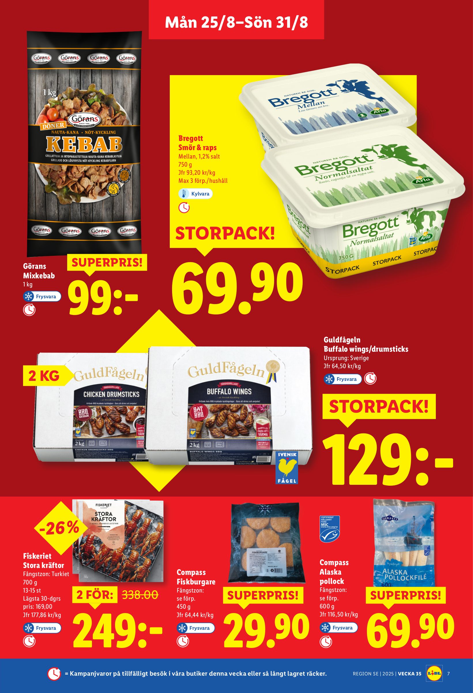 lidl - Lidl-reklambladet giltigt från 25/08 - 31/08 - page: 7