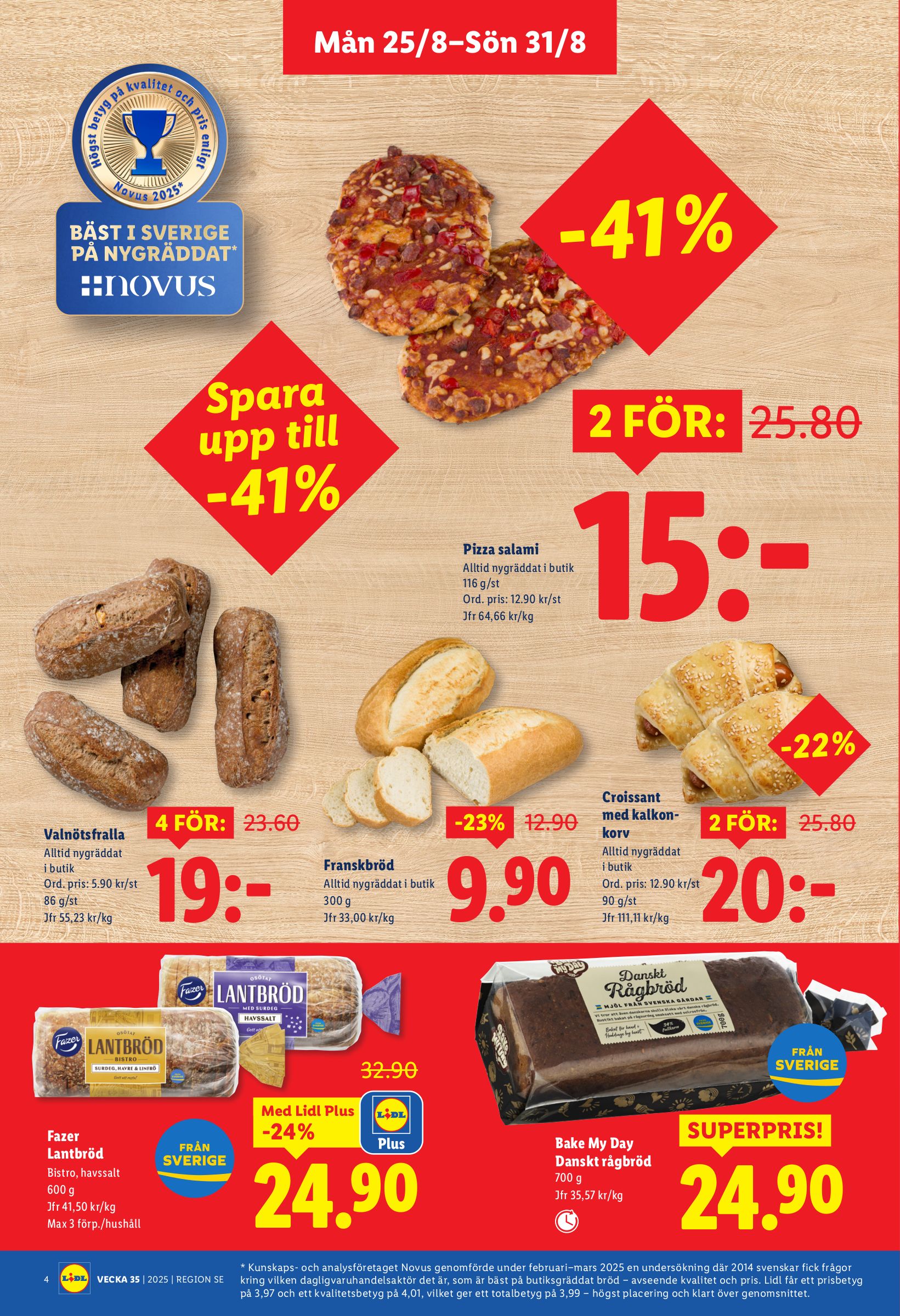 lidl - Lidl-reklambladet giltigt från 25/08 - 31/08 - page: 4
