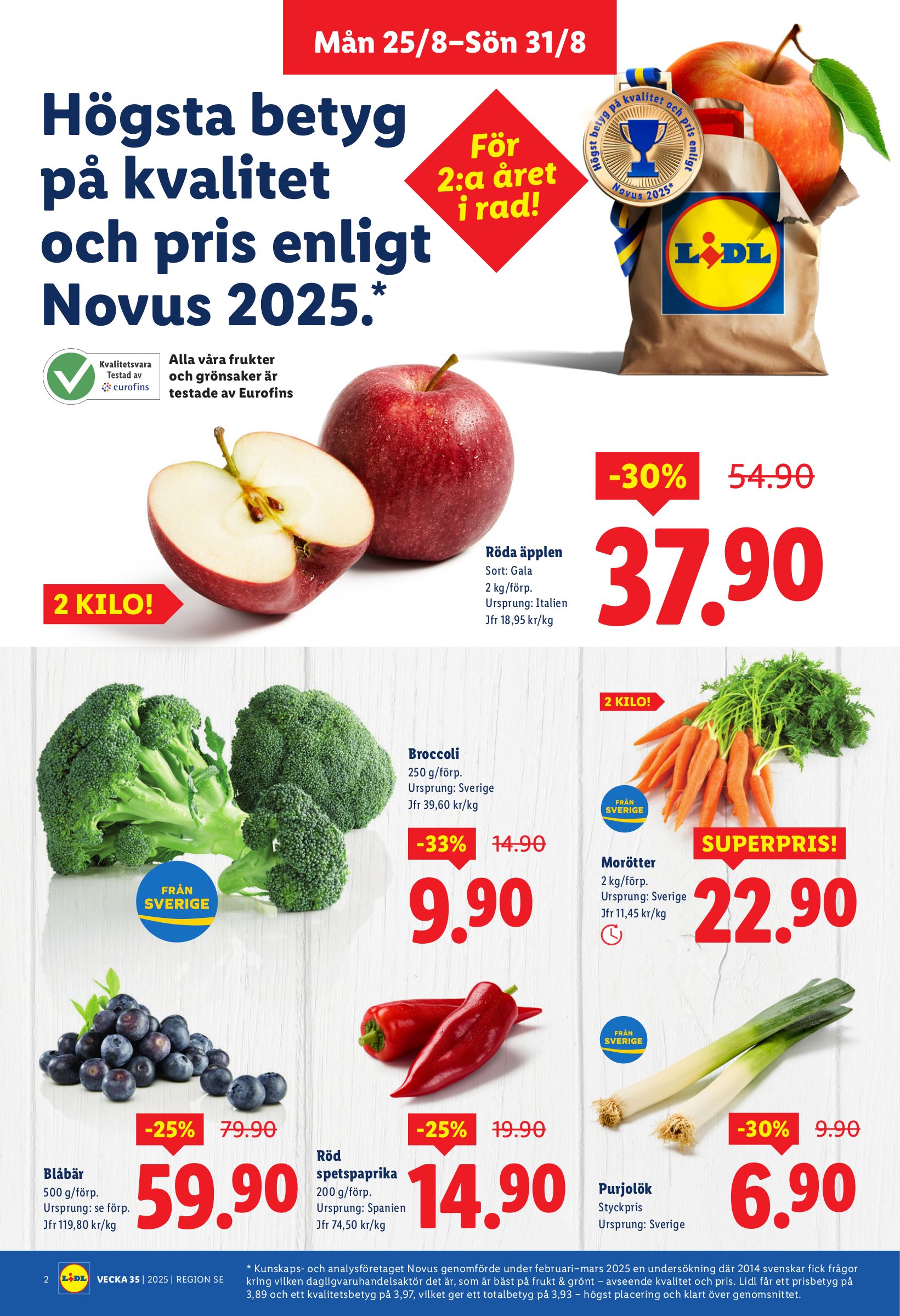 lidl - Lidl-reklambladet giltigt från 25/08 - 31/08 - page: 2