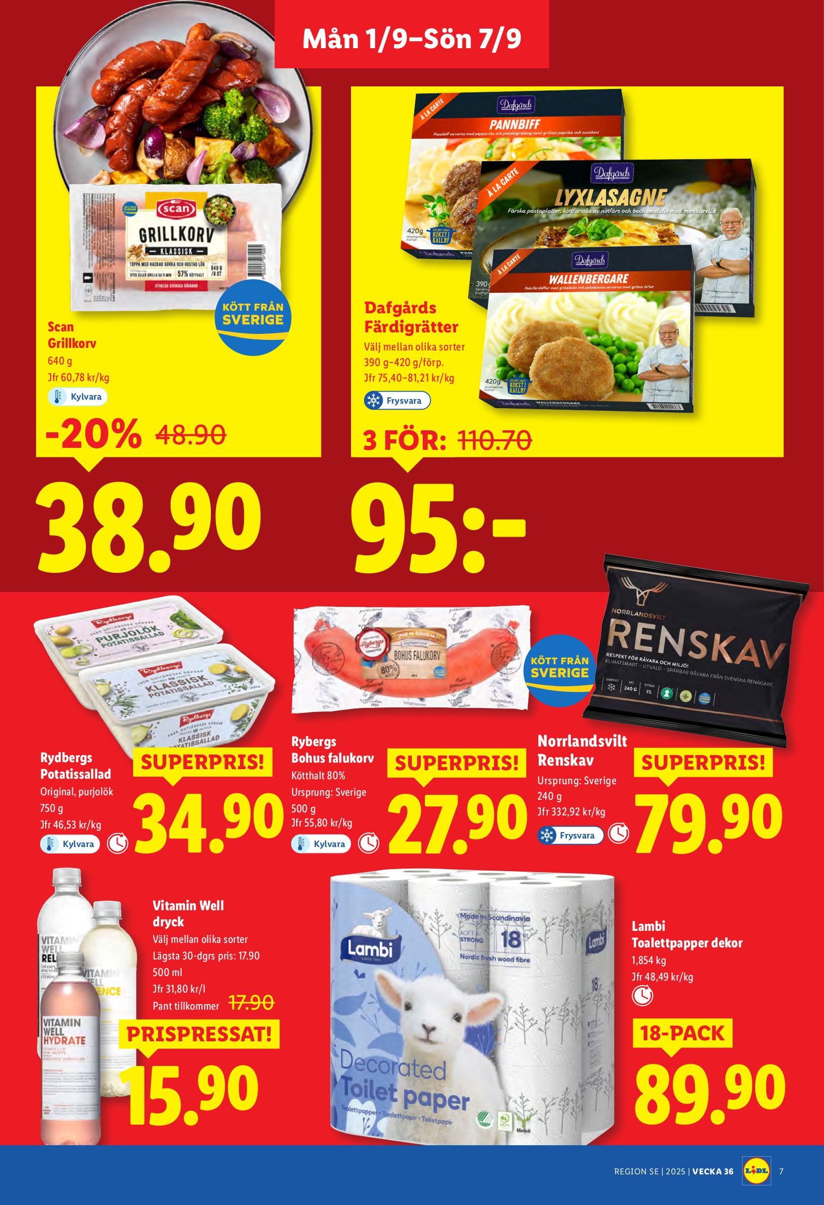 lidl - Lidl-reklambladet giltigt från 01/09 - 07/09 - page: 7