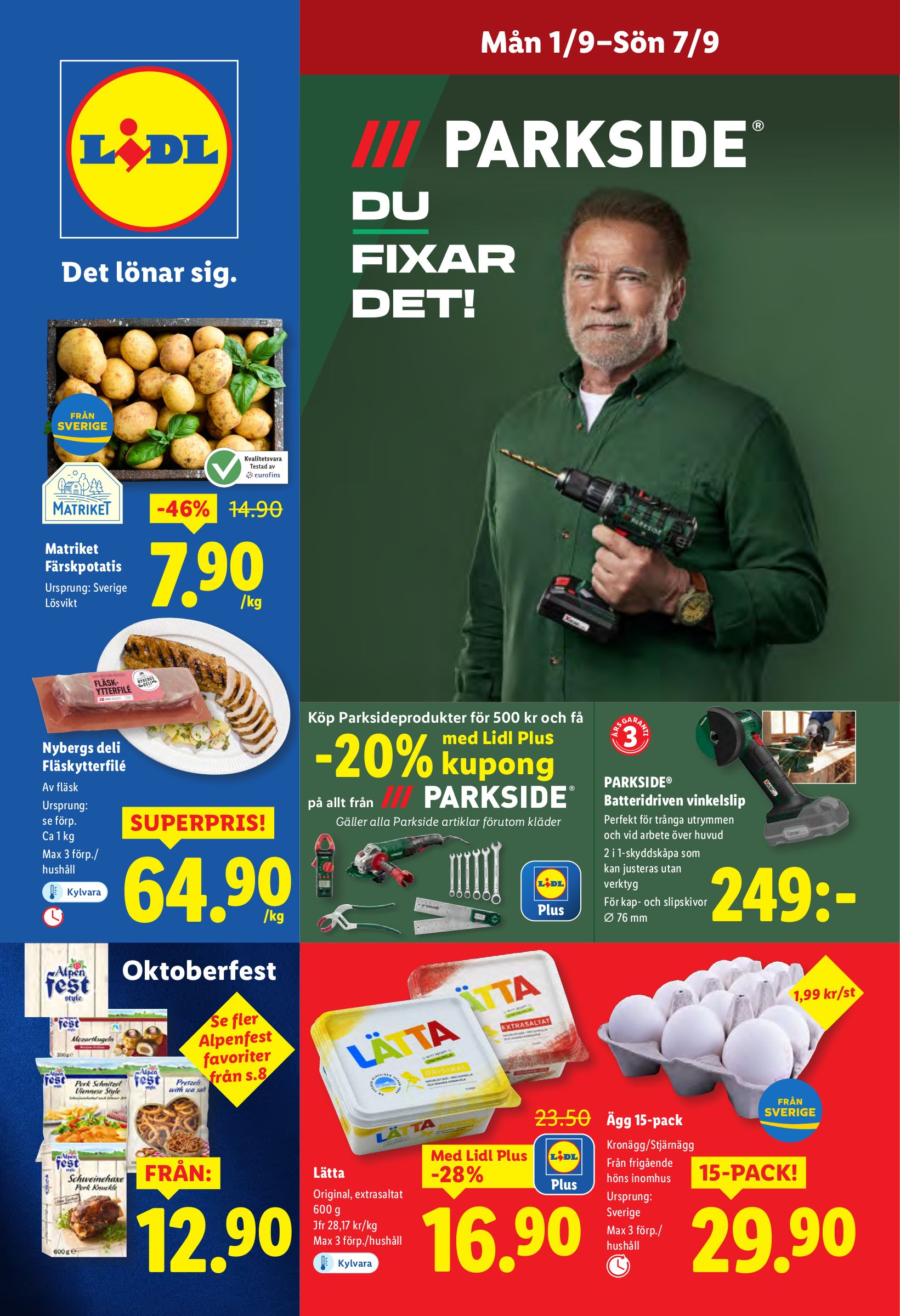 lidl - Lidl-reklambladet giltigt från 01/09 - 07/09