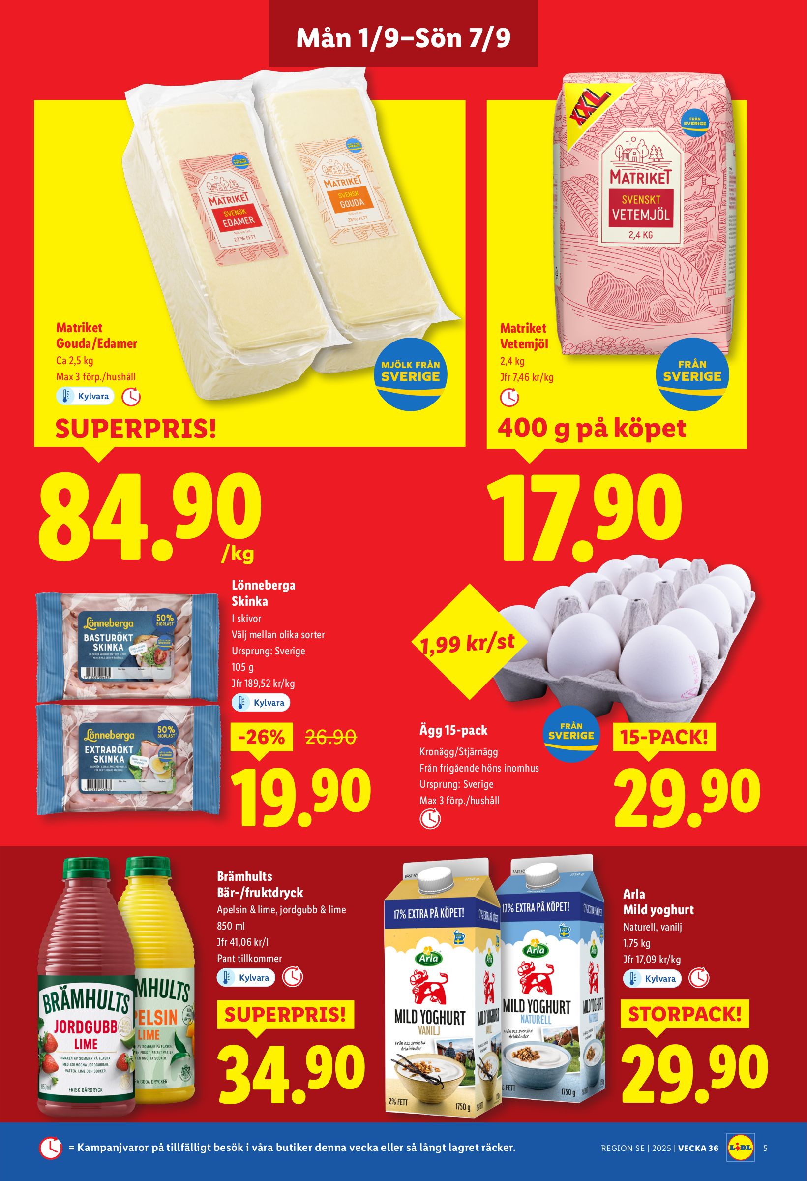 lidl - Lidl-reklambladet giltigt från 01/09 - 07/09 - page: 5