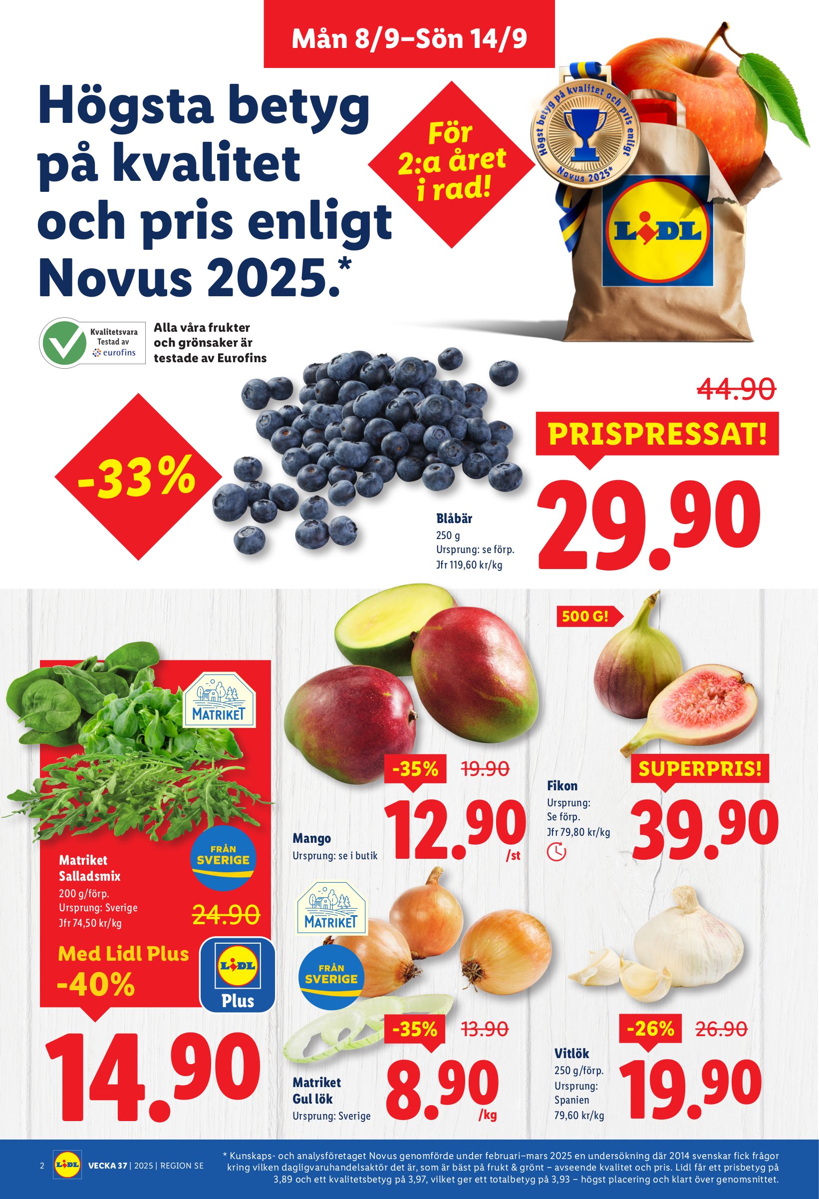 lidl - Lidl-reklambladet giltigt från 08/09 - 14/09 - page: 2