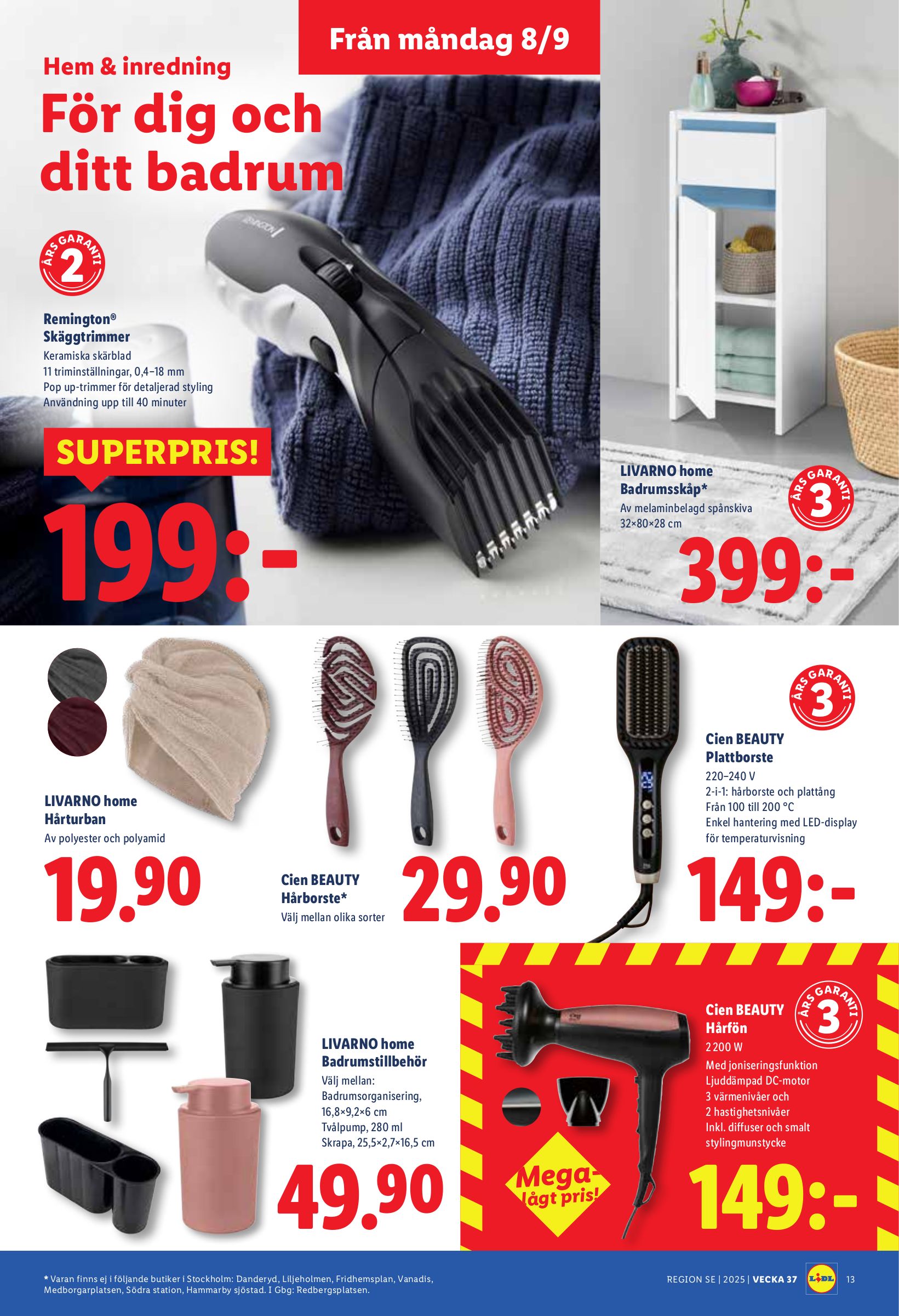 lidl - Lidl-reklambladet giltigt från 08/09 - 14/09 - page: 15