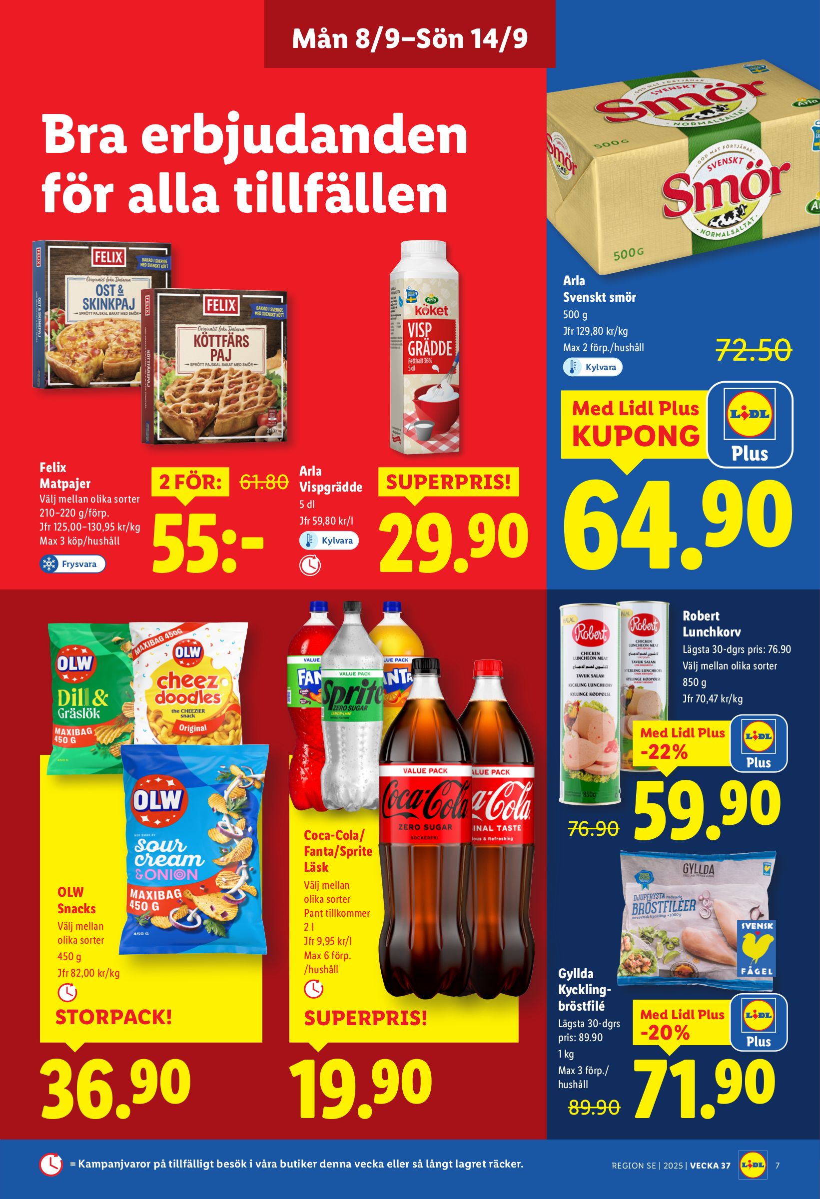 lidl - Lidl-reklambladet giltigt från 08/09 - 14/09 - page: 7